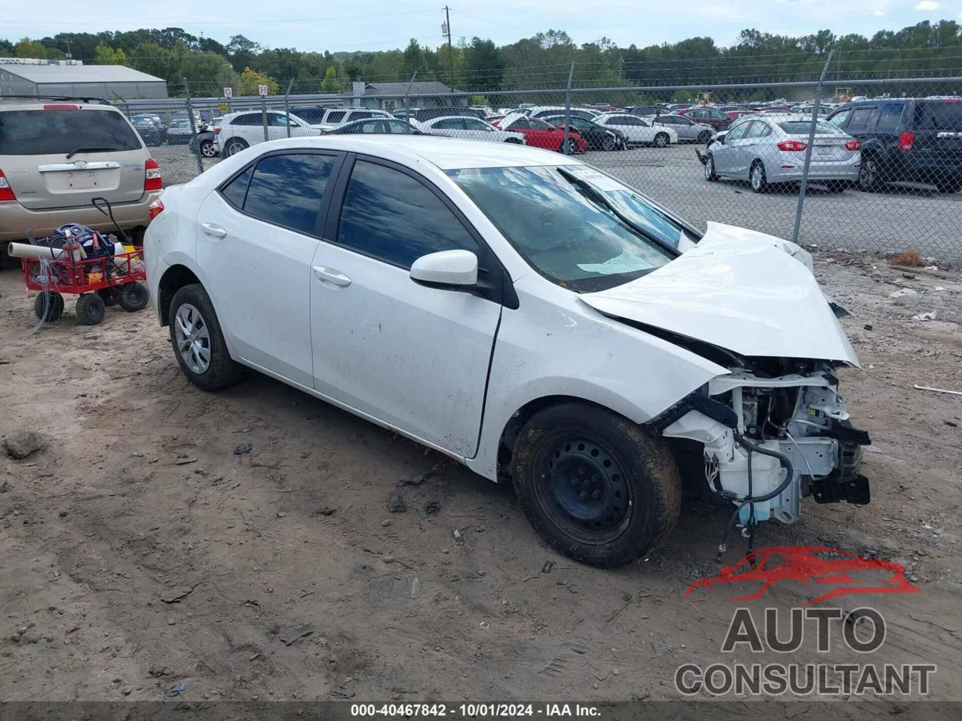 TOYOTA COROLLA 2017 - 2T1BURHE3HC759390