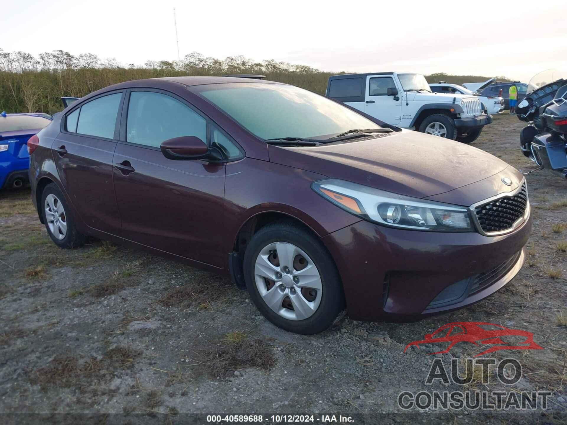 KIA FORTE 2018 - 3KPFK4A75JE175697