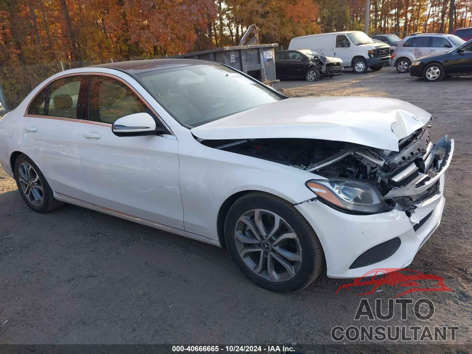 MERCEDES-BENZ C 300 2017 - 55SWF4JB8HU226668