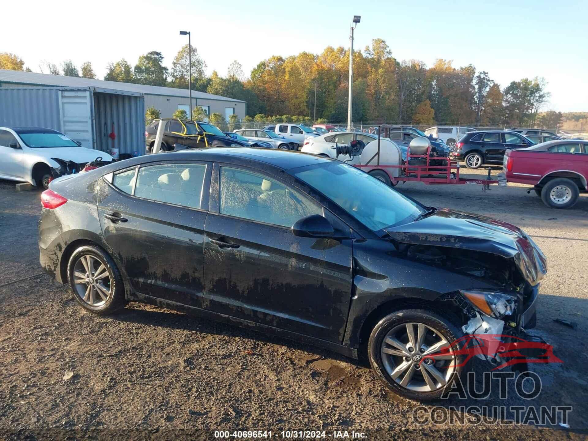 HYUNDAI ELANTRA 2018 - 5NPD84LF9JH233980
