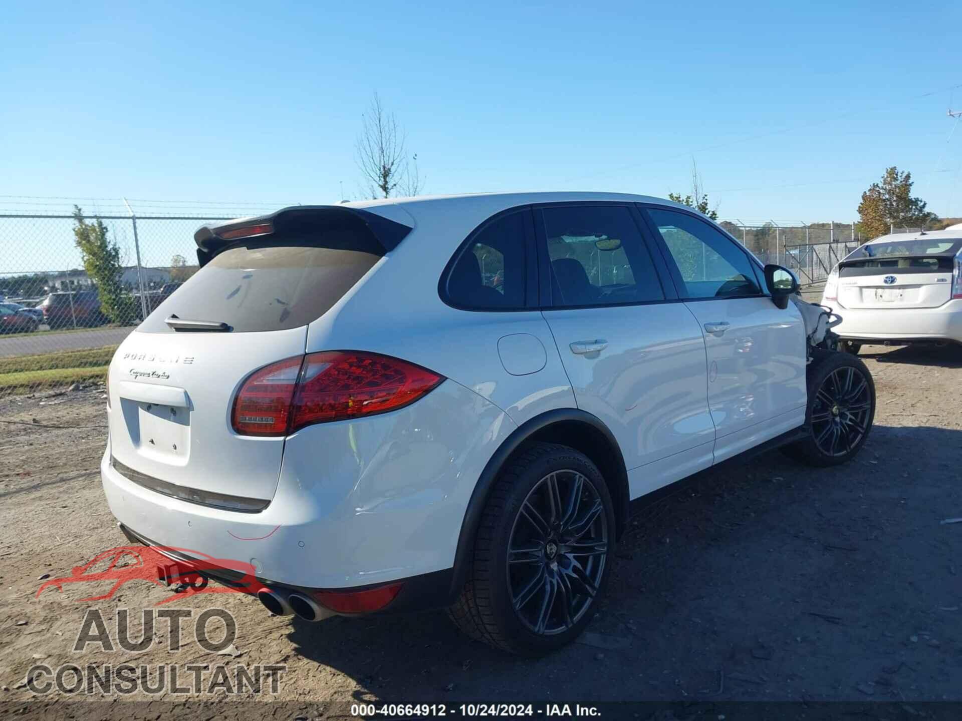 PORSCHE CAYENNE 2012 - WP1AC2A28CLA82276