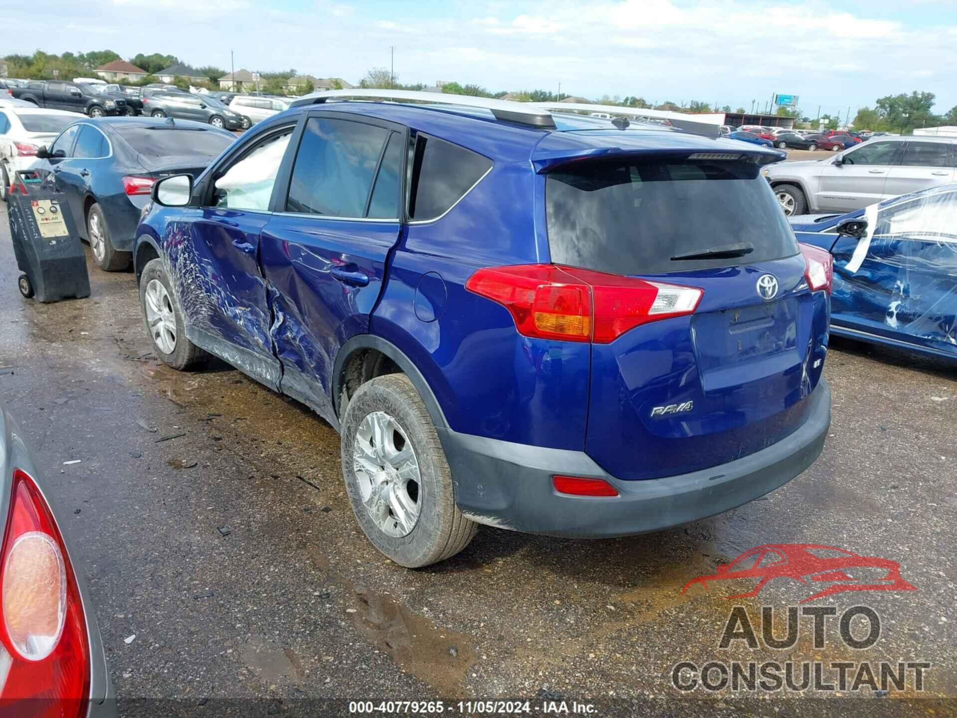 TOYOTA RAV4 2015 - 2T3ZFREV6FW143599