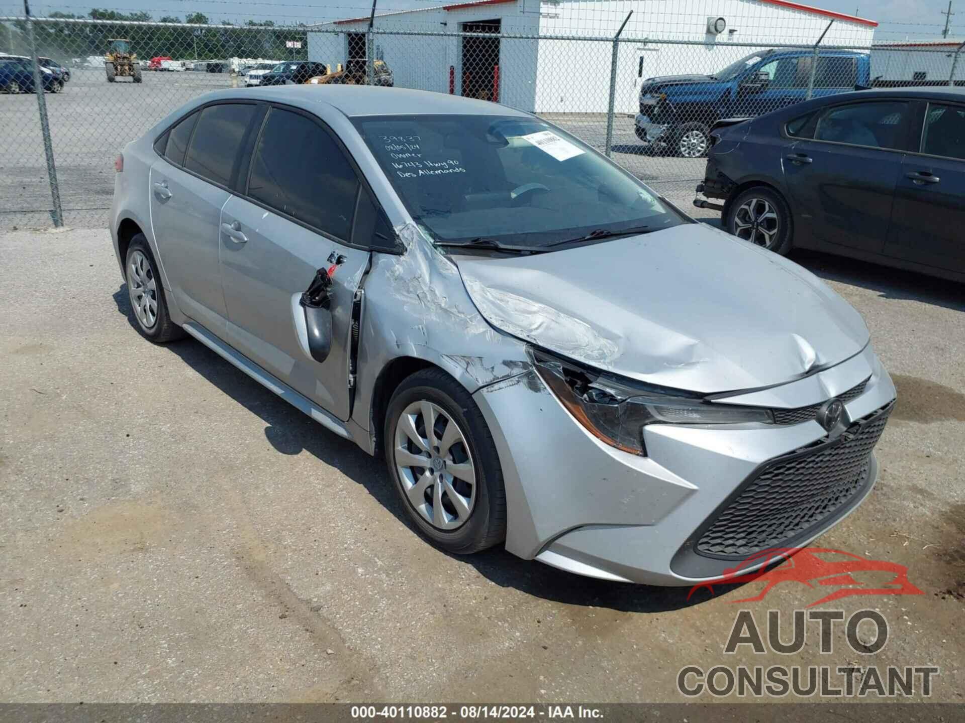 TOYOTA COROLLA 2022 - JTDEPMAE5N3026263