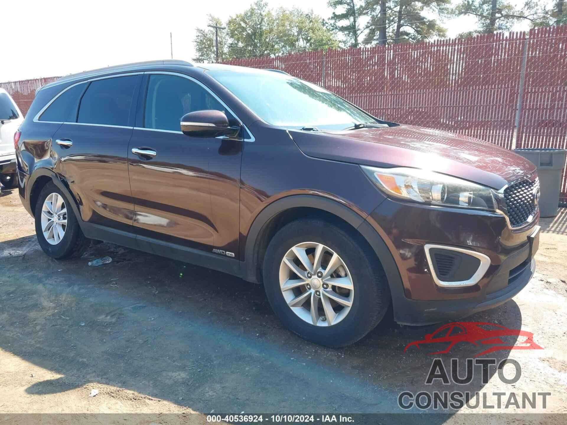 KIA SORENTO 2016 - 5XYPGDA57GG046313