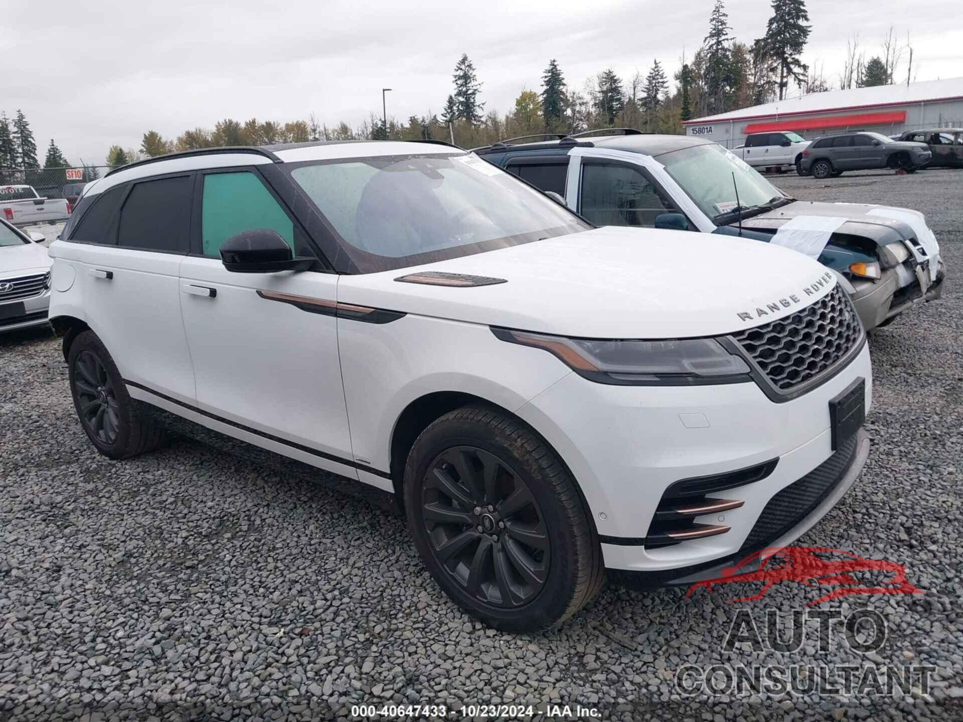 LAND ROVER RANGE ROVER VELAR 2018 - SALYL2RXXJA740472