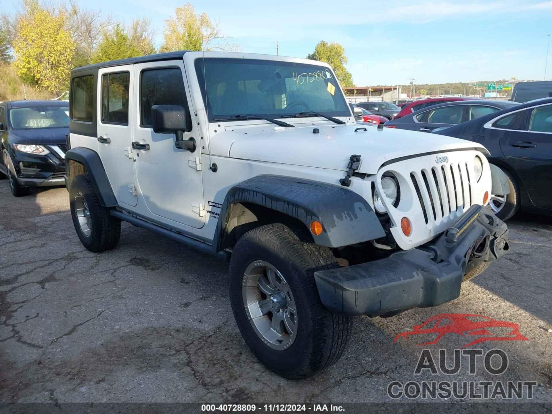 JEEP WRANGLER UNLIMITED 2012 - 1C4BJWDG5CL269906