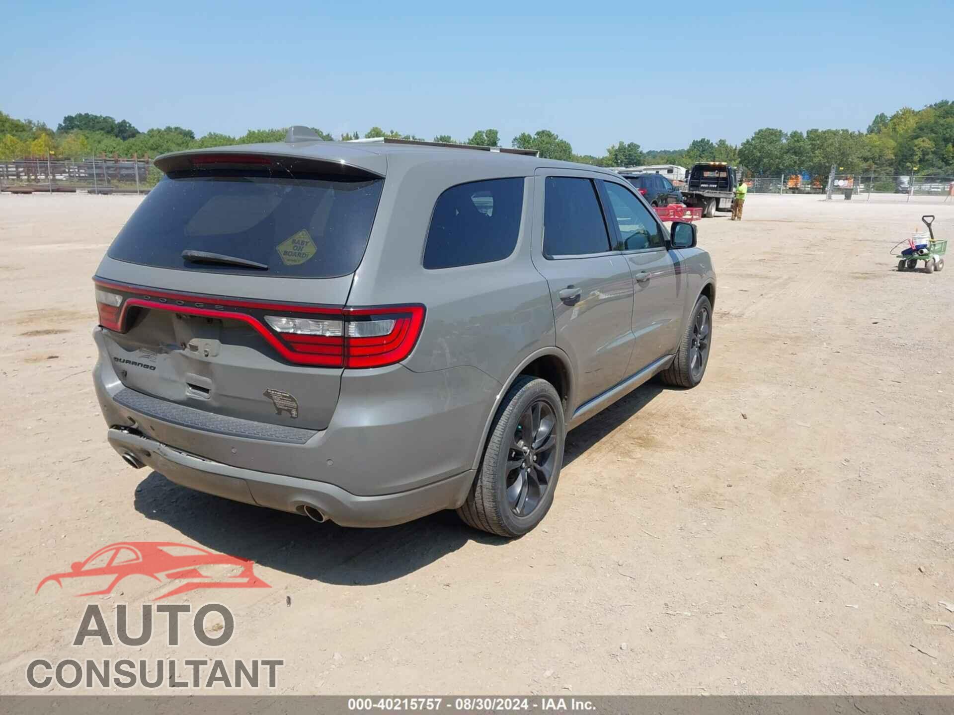 DODGE DURANGO 2021 - 1C4RDJAG8MC644492