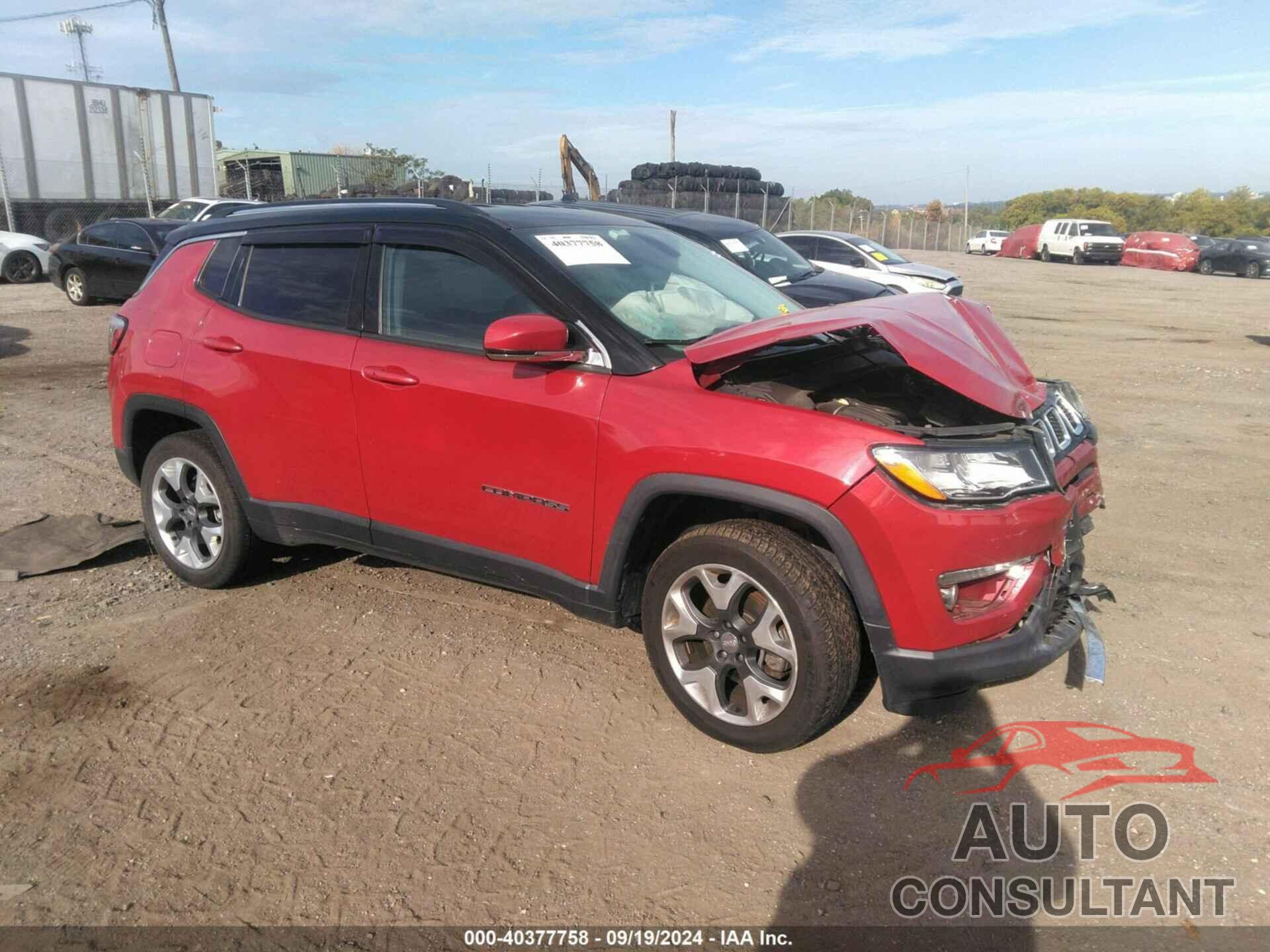 JEEP NEW COMPASS 2017 - 3C4NJDCB8HT687928