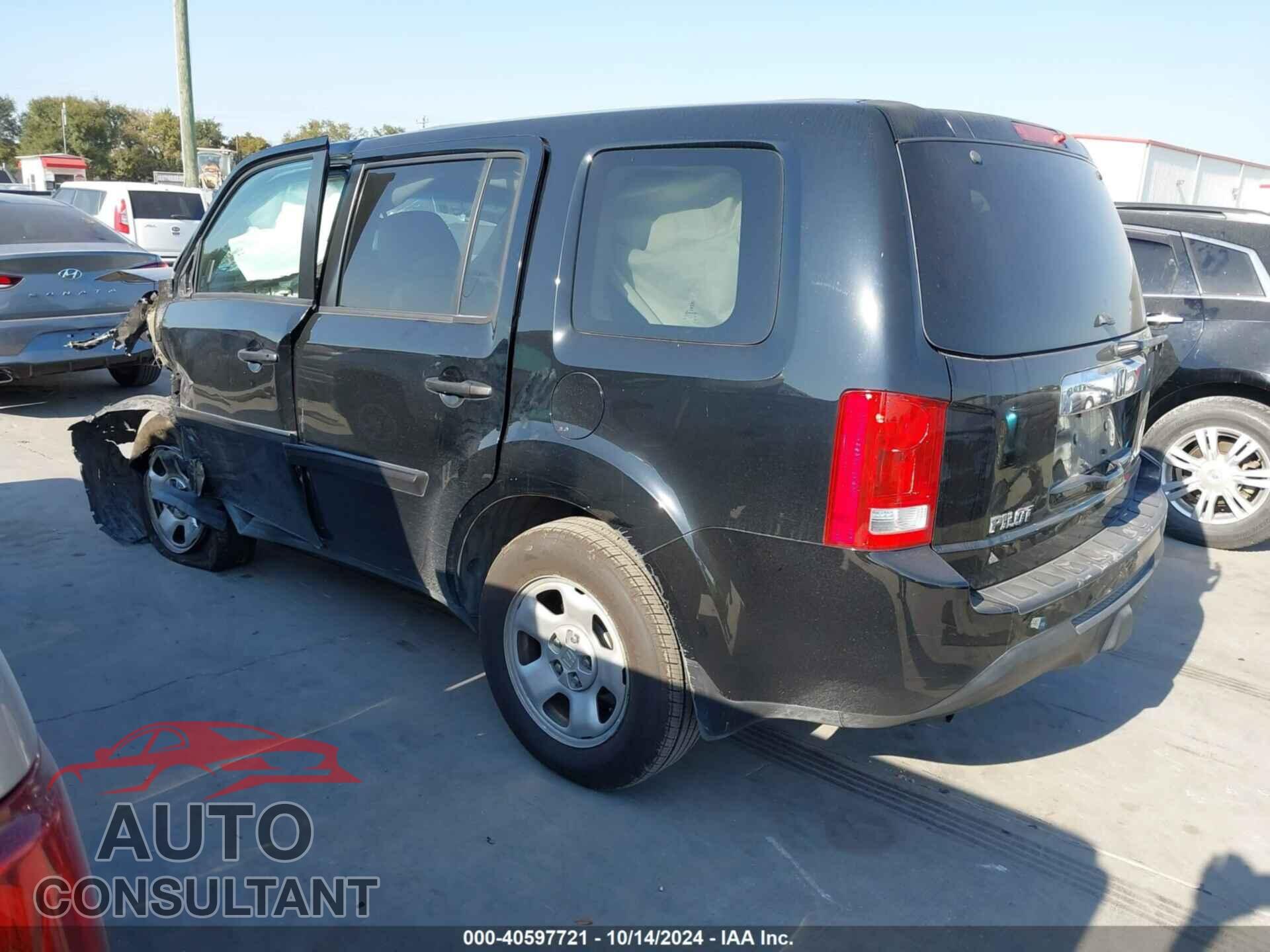 HONDA PILOT 2015 - 5FNYF3H28FB032004
