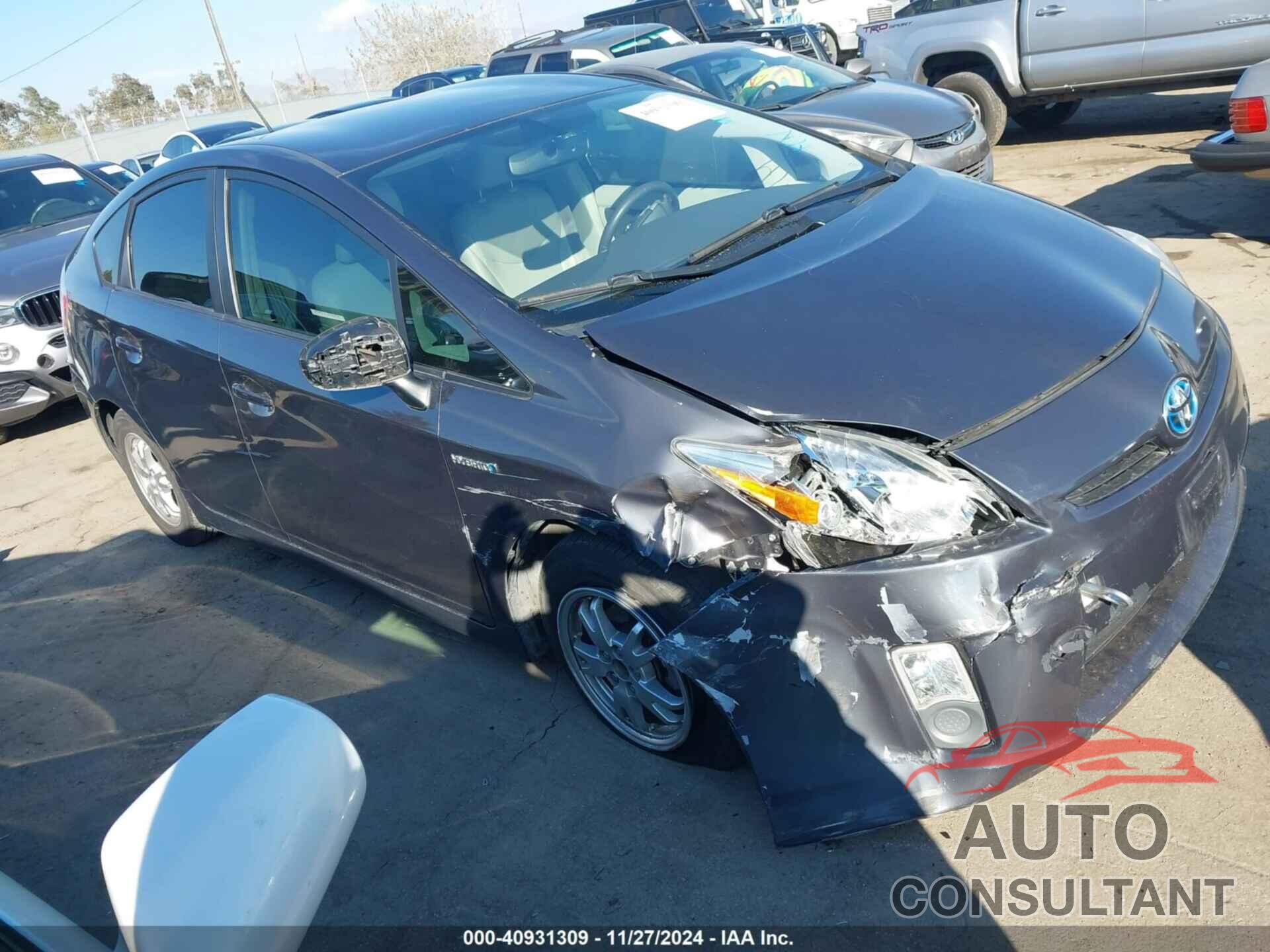 TOYOTA PRIUS 2010 - JTDKN3DU1A1108292