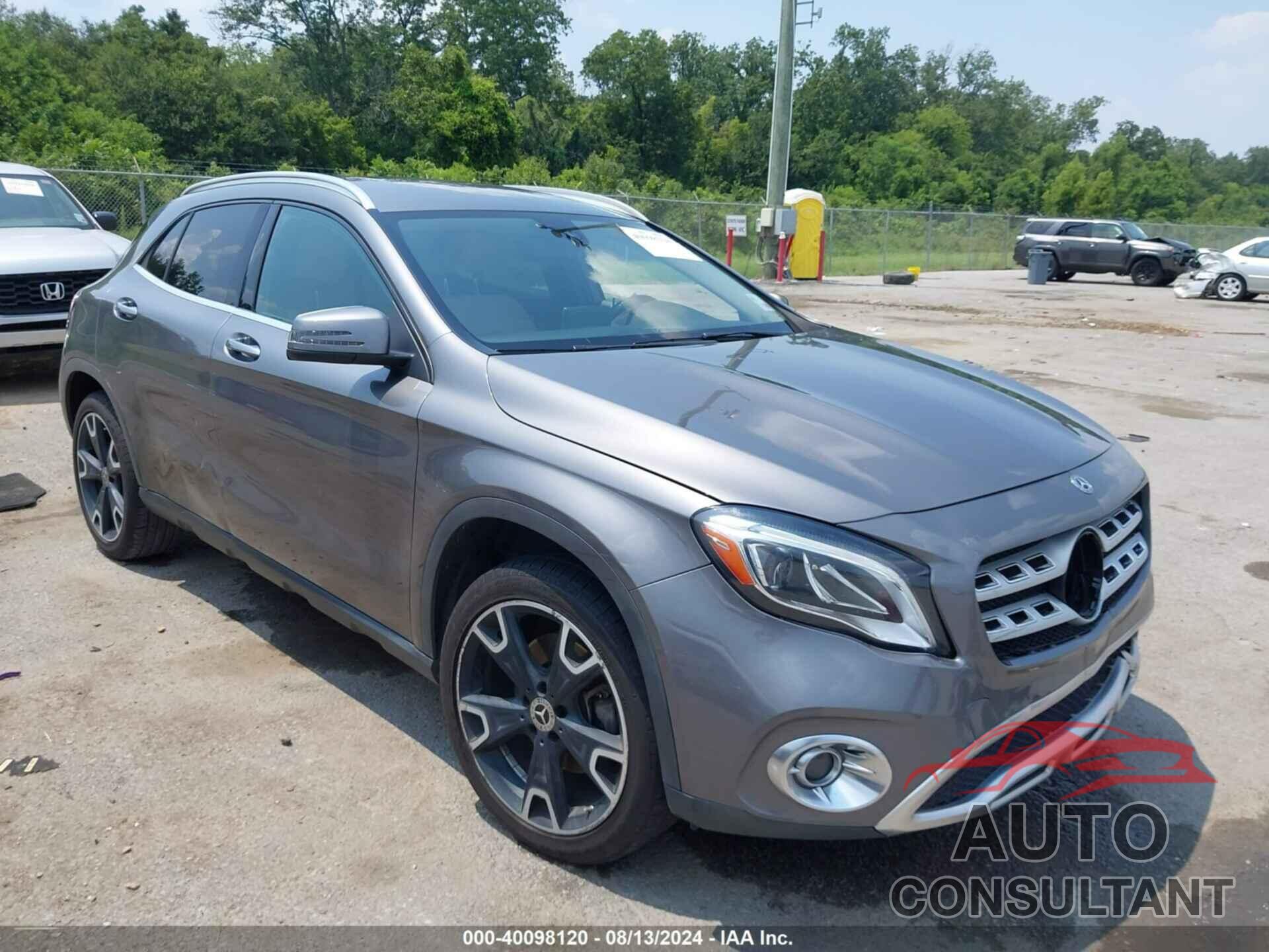 MERCEDES-BENZ GLA 250 2018 - WDCTG4EB4JJ428542