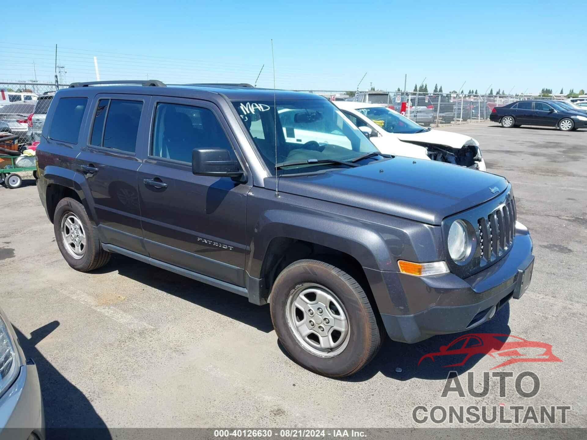 JEEP PATRIOT 2016 - 1C4NJRBB2GD690178