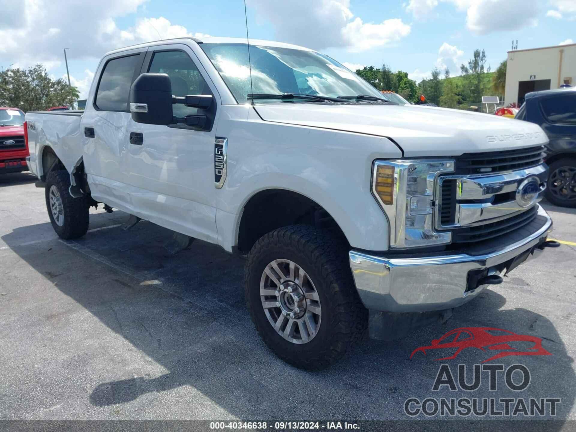 FORD F-250 2018 - 1FT7W2B63JEC25351