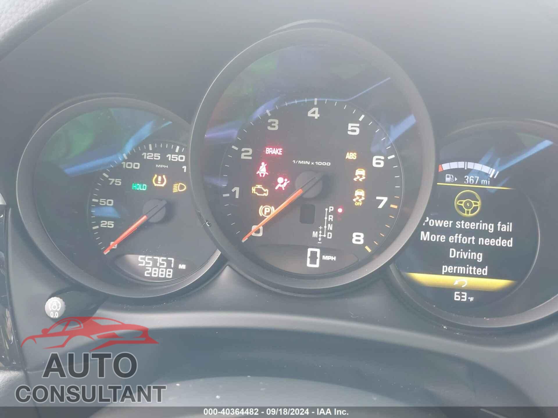PORSCHE MACAN 2018 - WP1AA2A51JLB07662