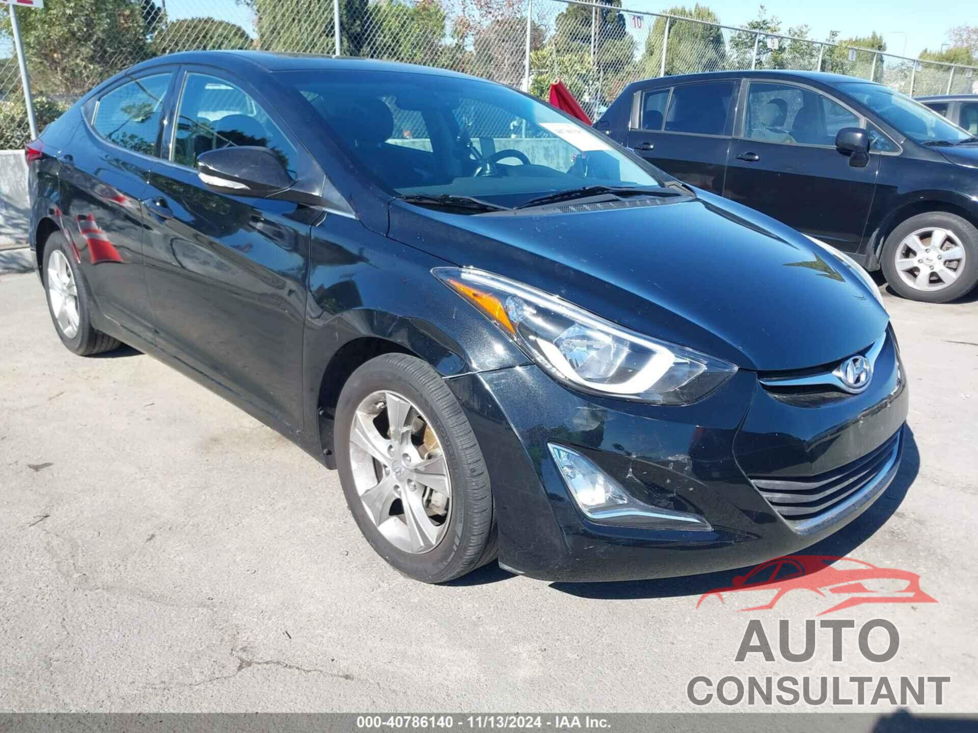 HYUNDAI ELANTRA 2016 - 5NPDH4AE7GH679743