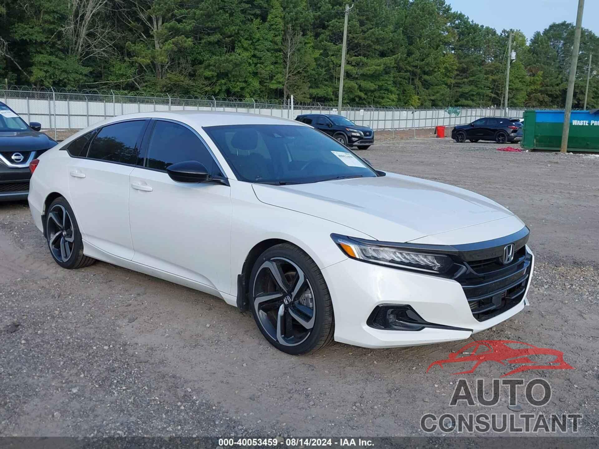 HONDA ACCORD 2022 - 1HGCV1F33NA069001