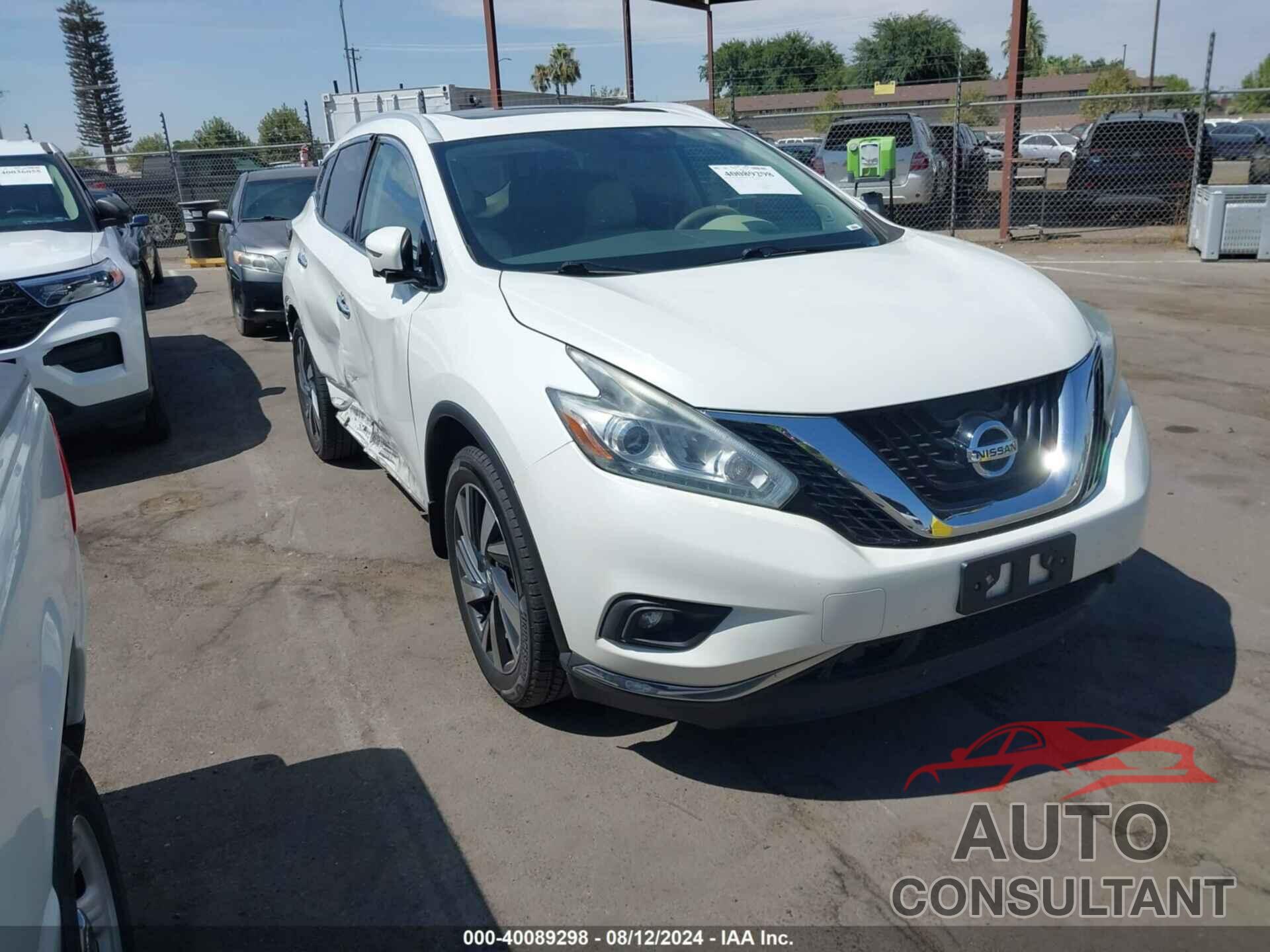 NISSAN MURANO 2018 - 5N1AZ2MG8JN101526