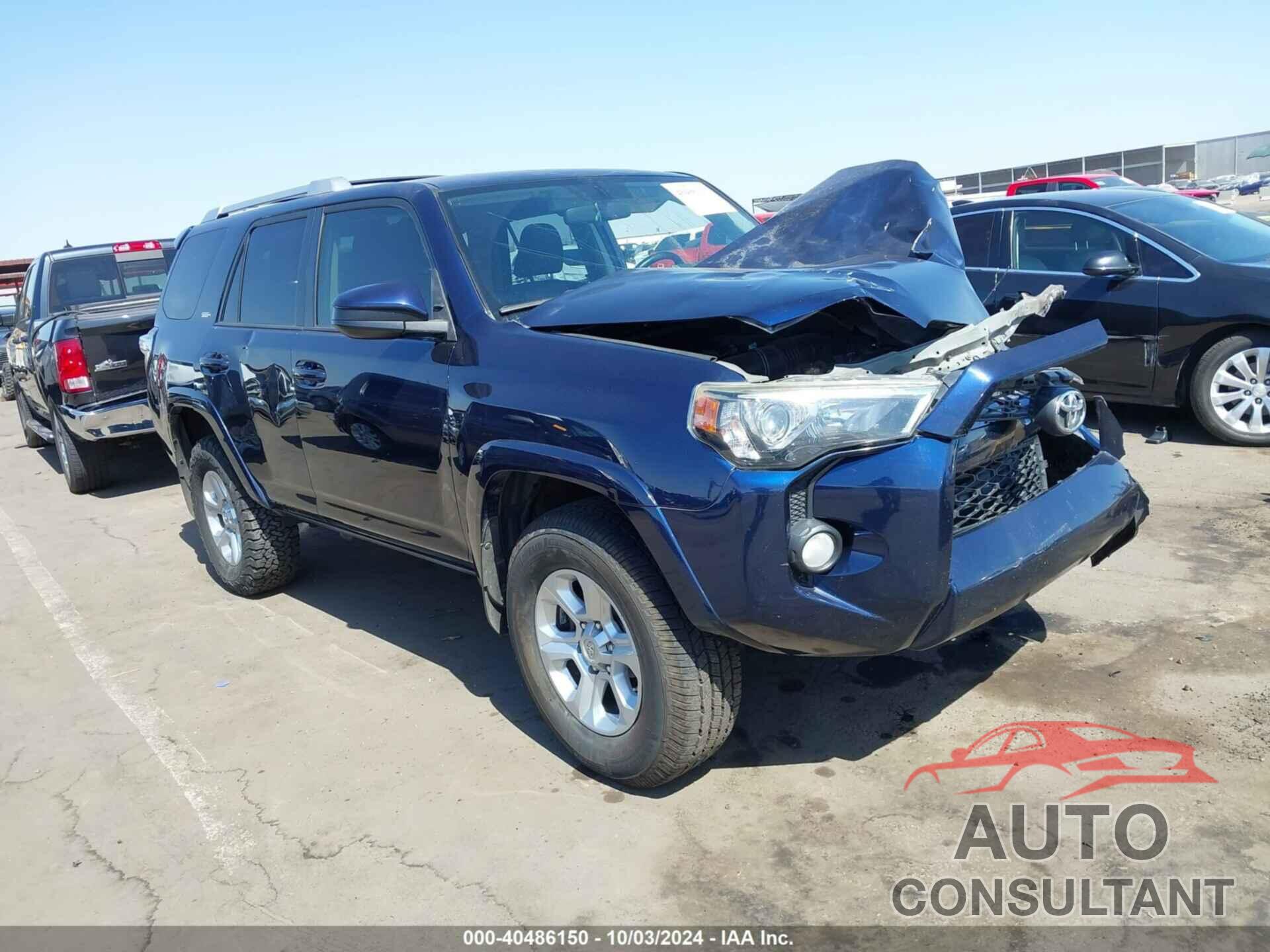 TOYOTA 4RUNNER 2016 - JTEBU5JR7G5336518