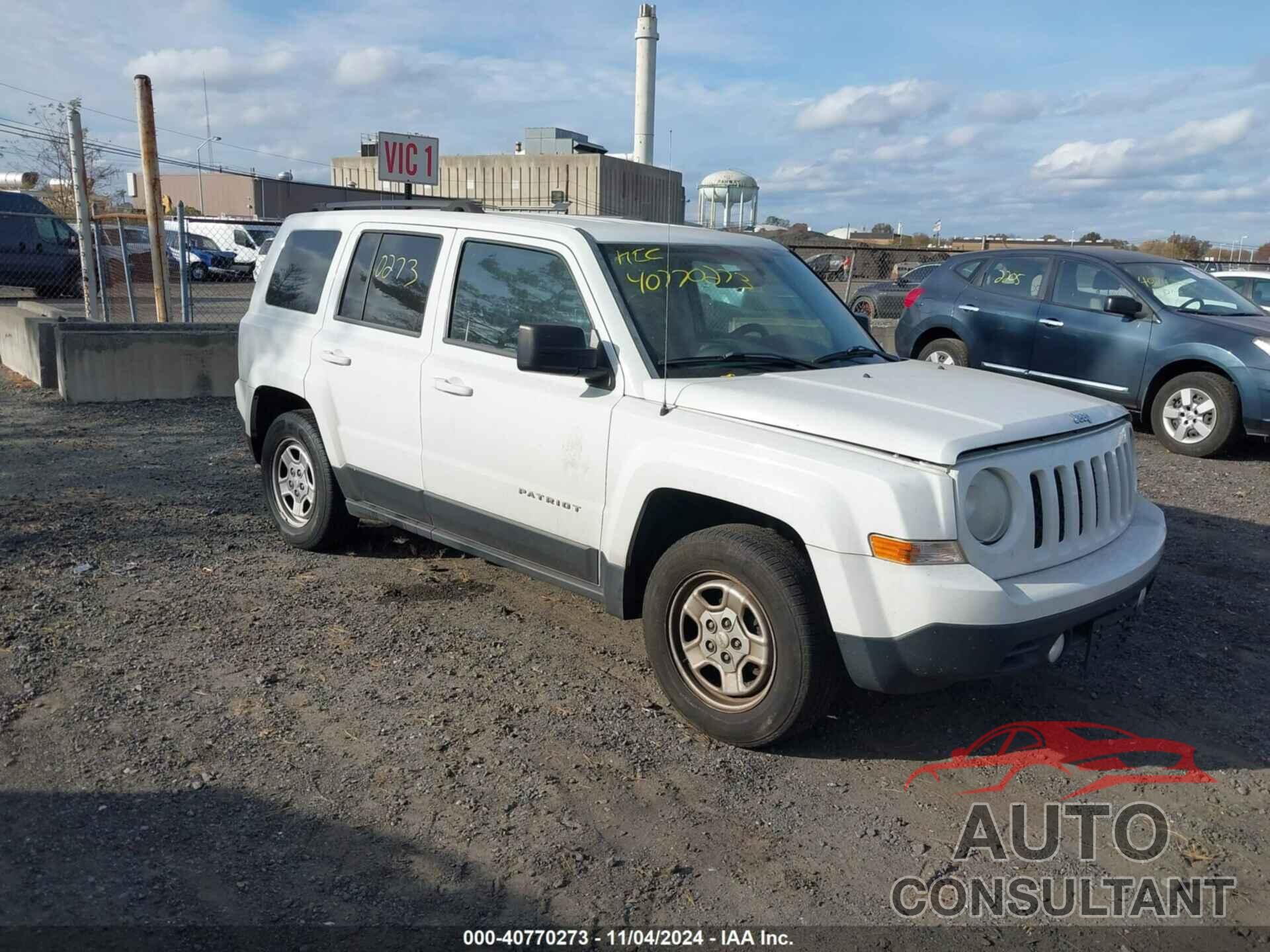 JEEP PATRIOT 2014 - 1C4NJPBA7ED573155