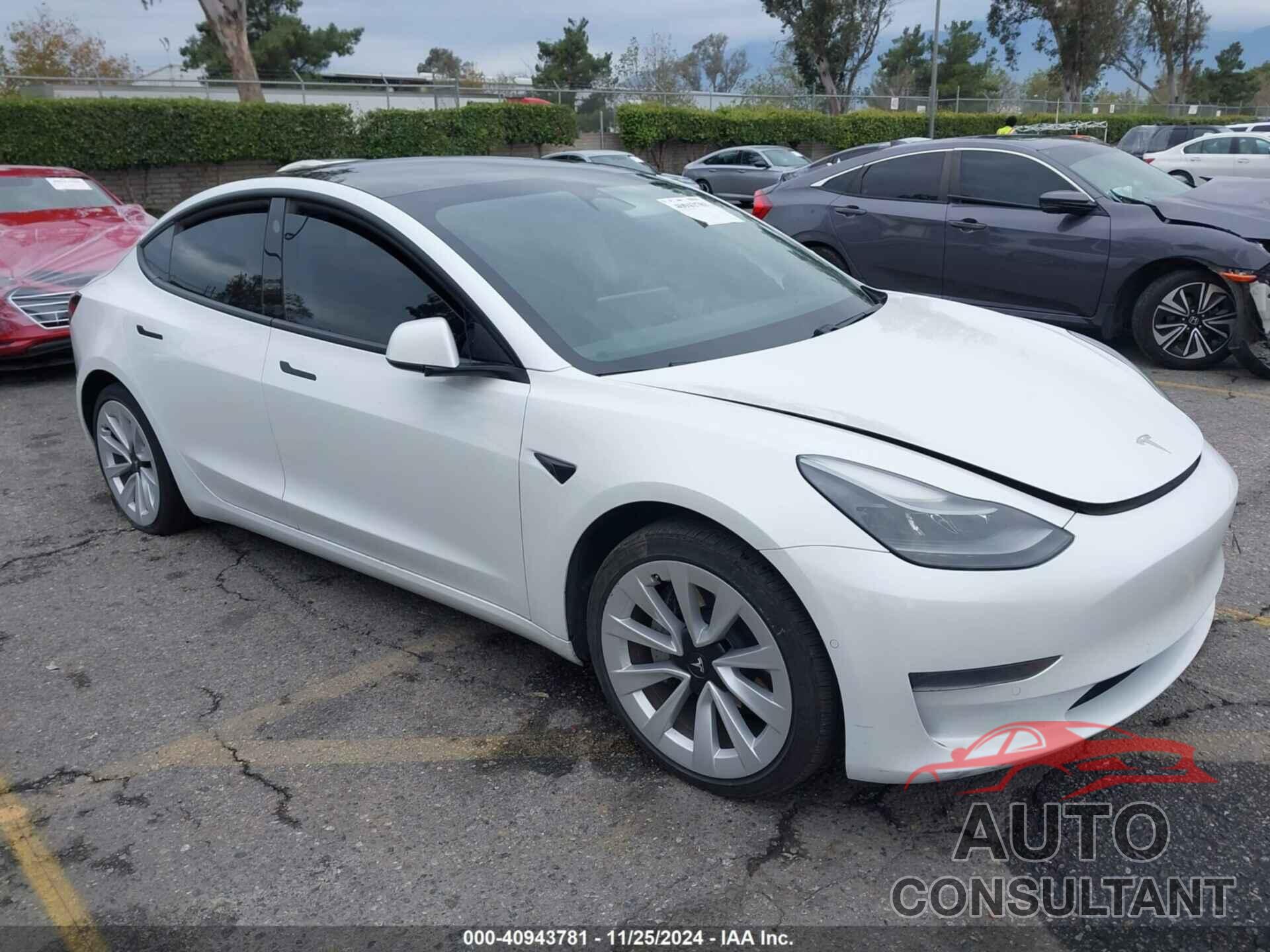 TESLA MODEL 3 2021 - 5YJ3E1EA9MF028652