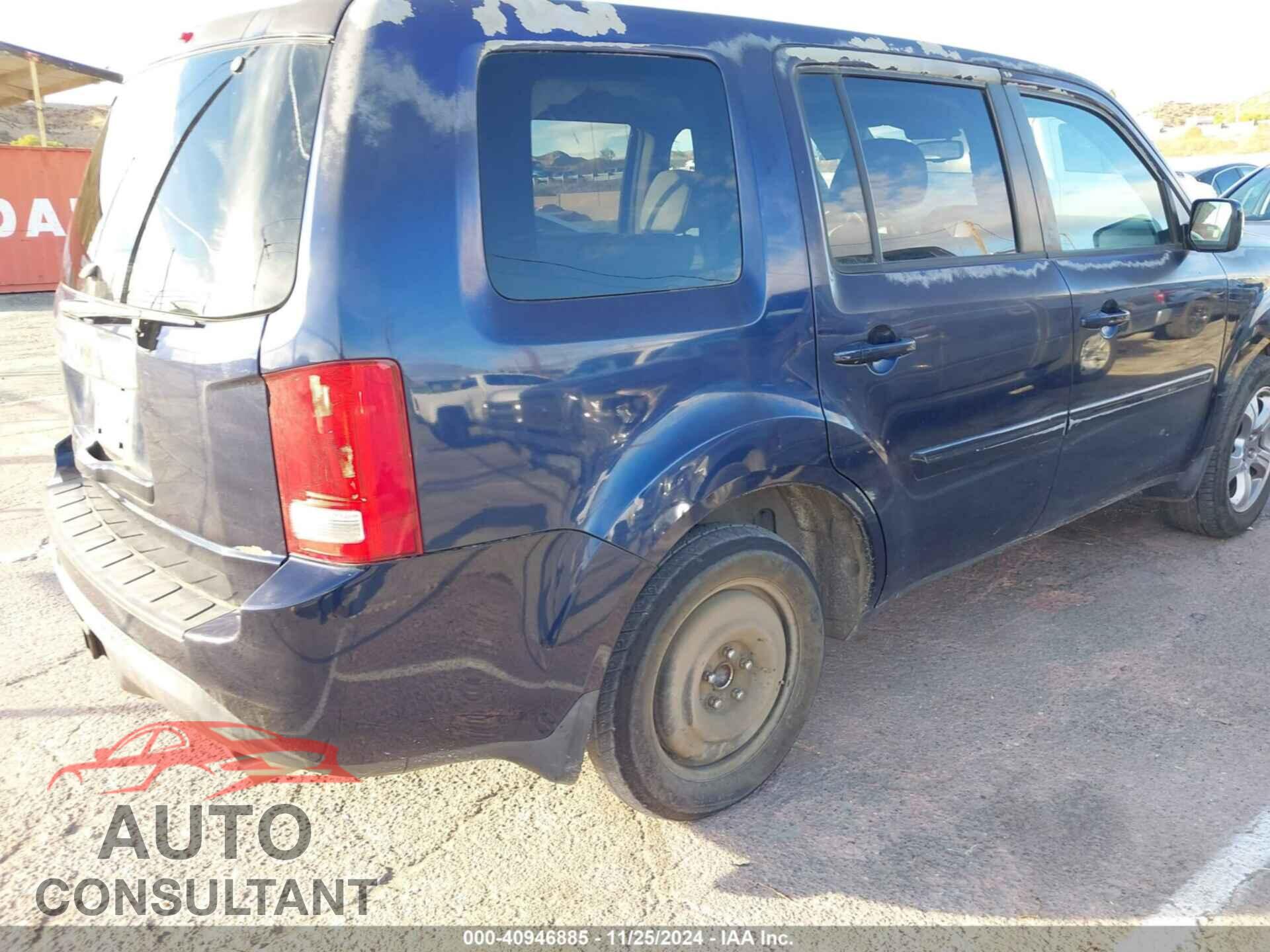 HONDA PILOT 2014 - 5FNYF3H53EB008878