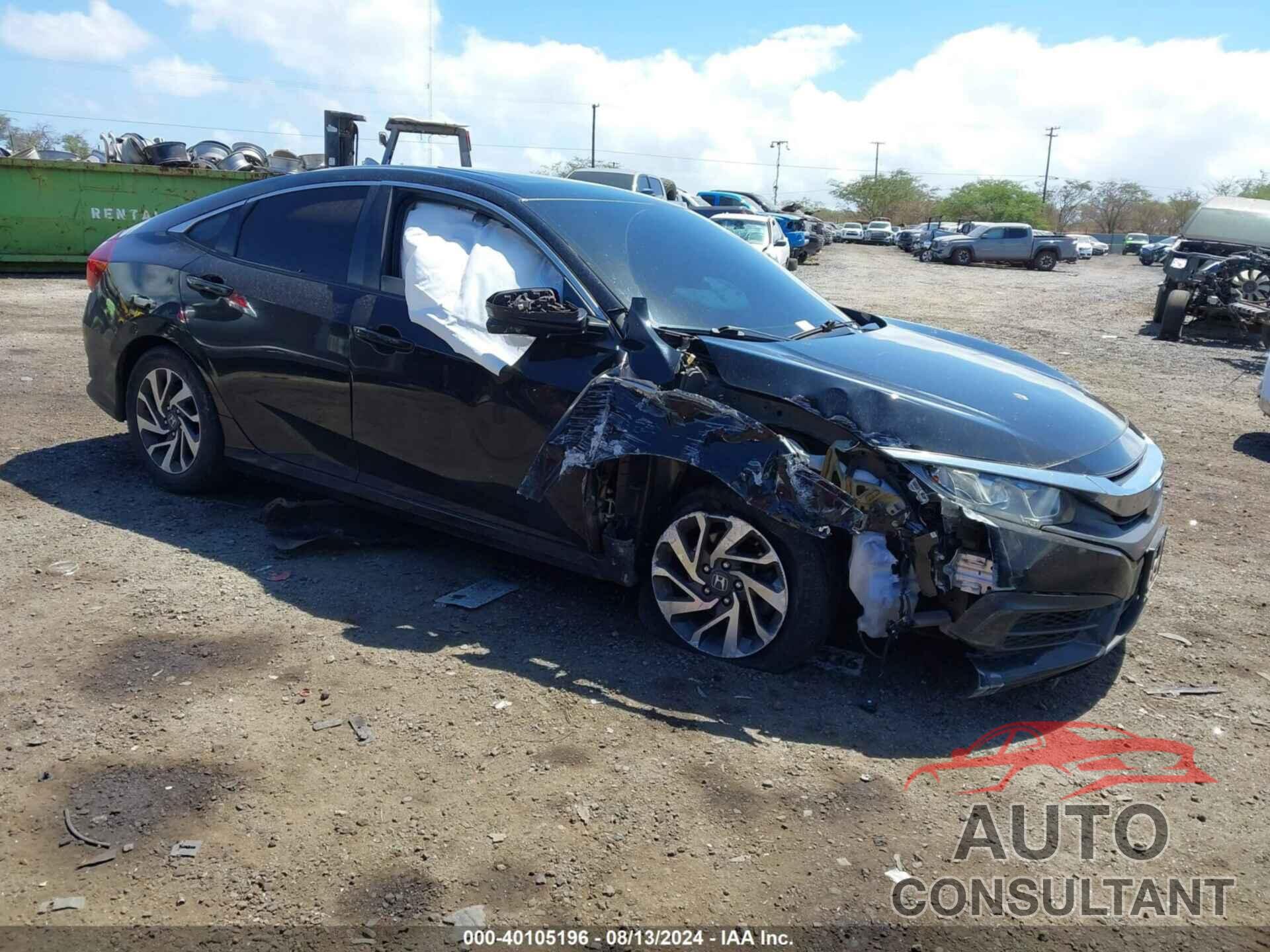 HONDA CIVIC 2018 - 2HGFC2F70JH567339