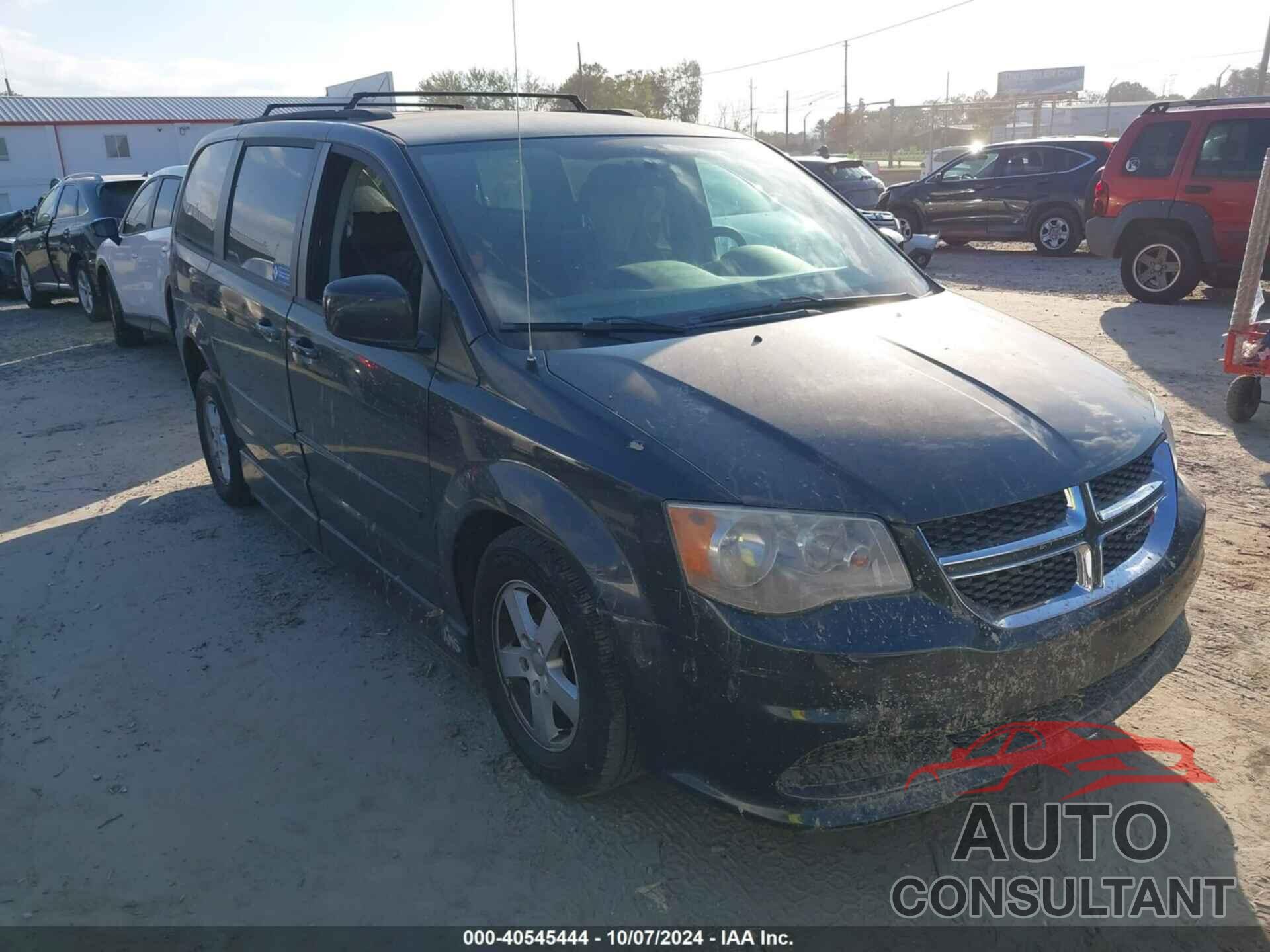 DODGE GRAND CARAVAN 2012 - 2C4RDGCG0CR358027