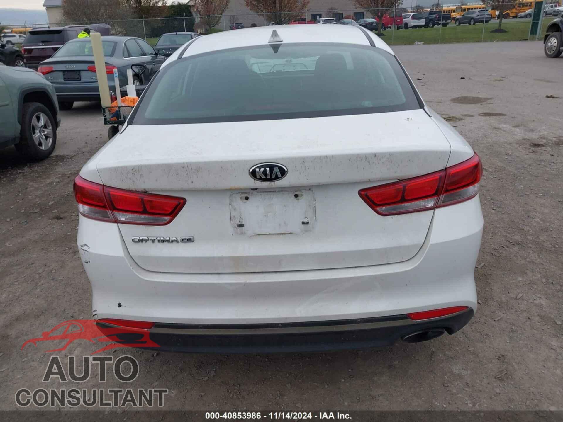 KIA OPTIMA 2016 - KNAGT4L3XG5073793