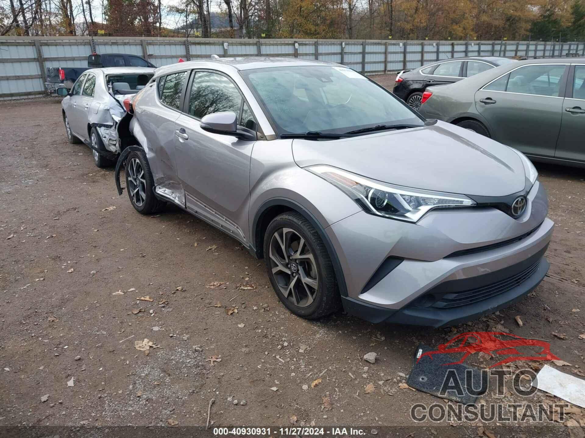 TOYOTA C-HR 2019 - JTNKHMBX9K1042999