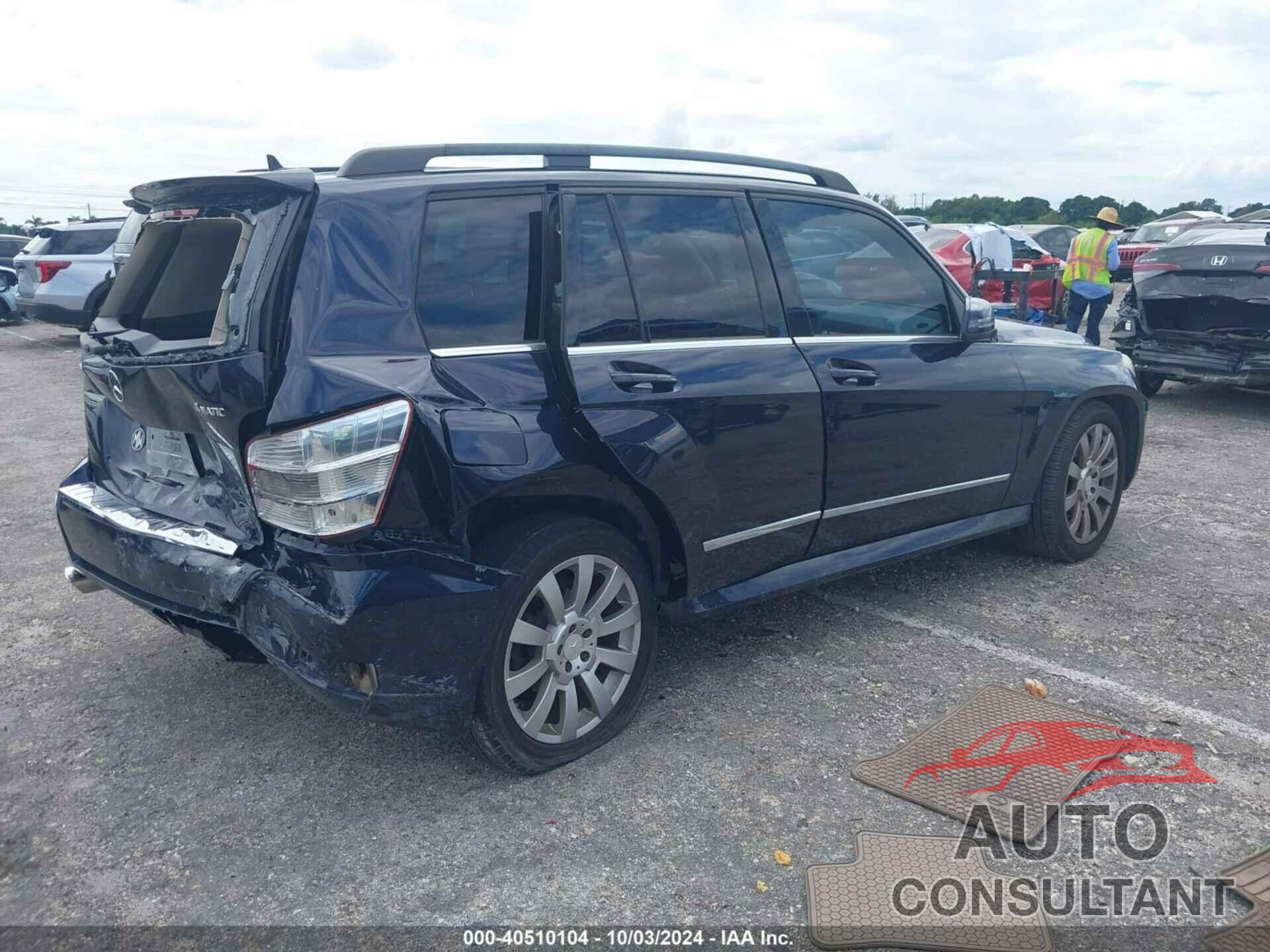 MERCEDES-BENZ GLK 350 2010 - WDCGG8HB3AF423078