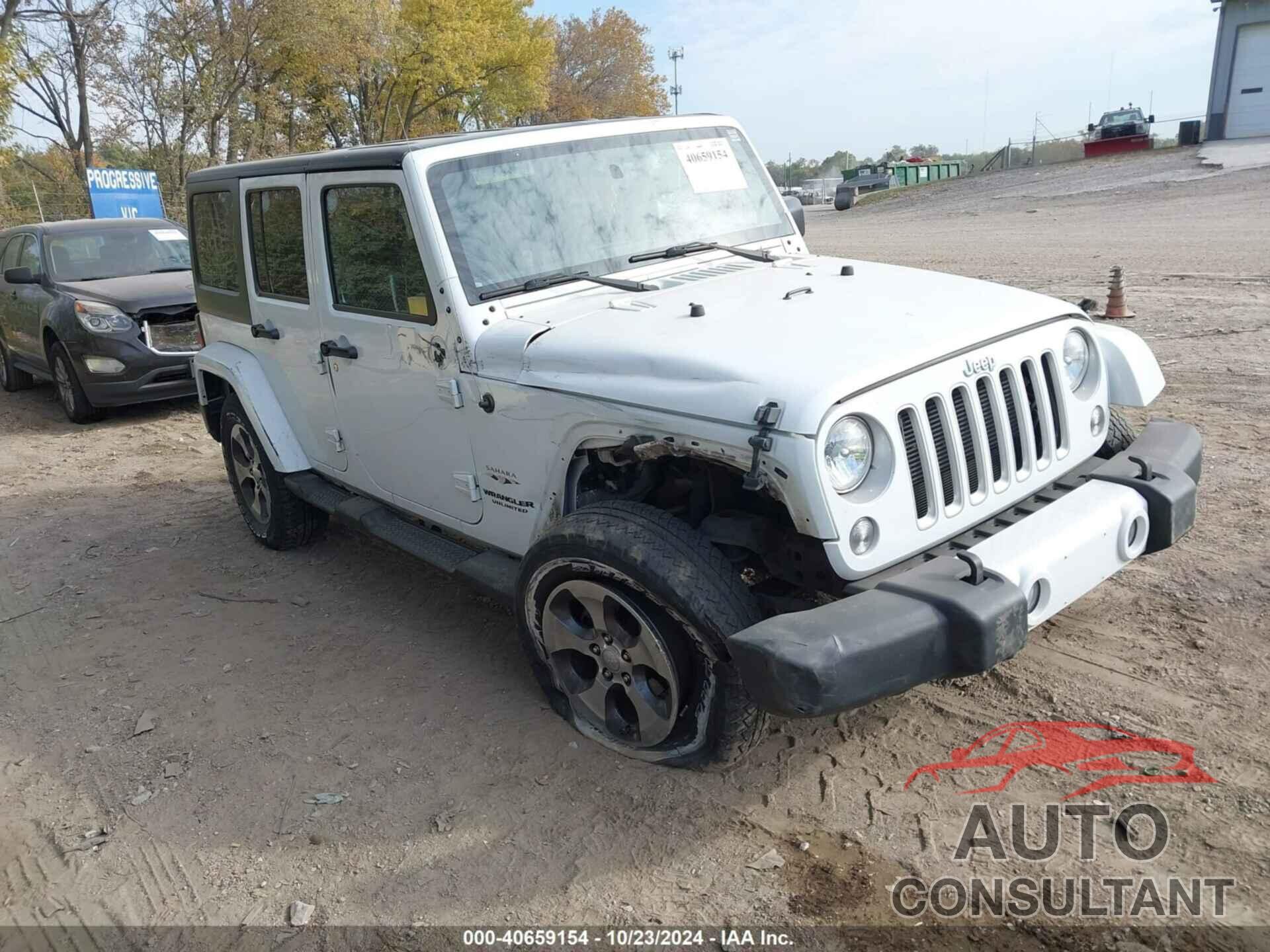 JEEP WRANGLER UNLIMITED 2016 - 1C4BJWEG2GL159934