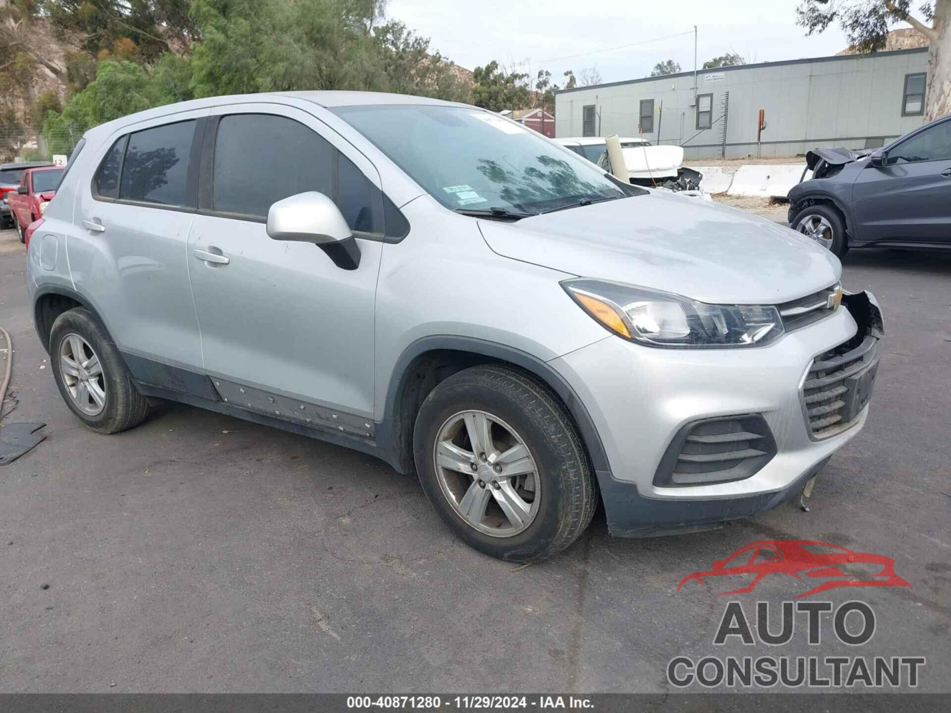 CHEVROLET TRAX 2019 - 3GNCJKSB5KL280564