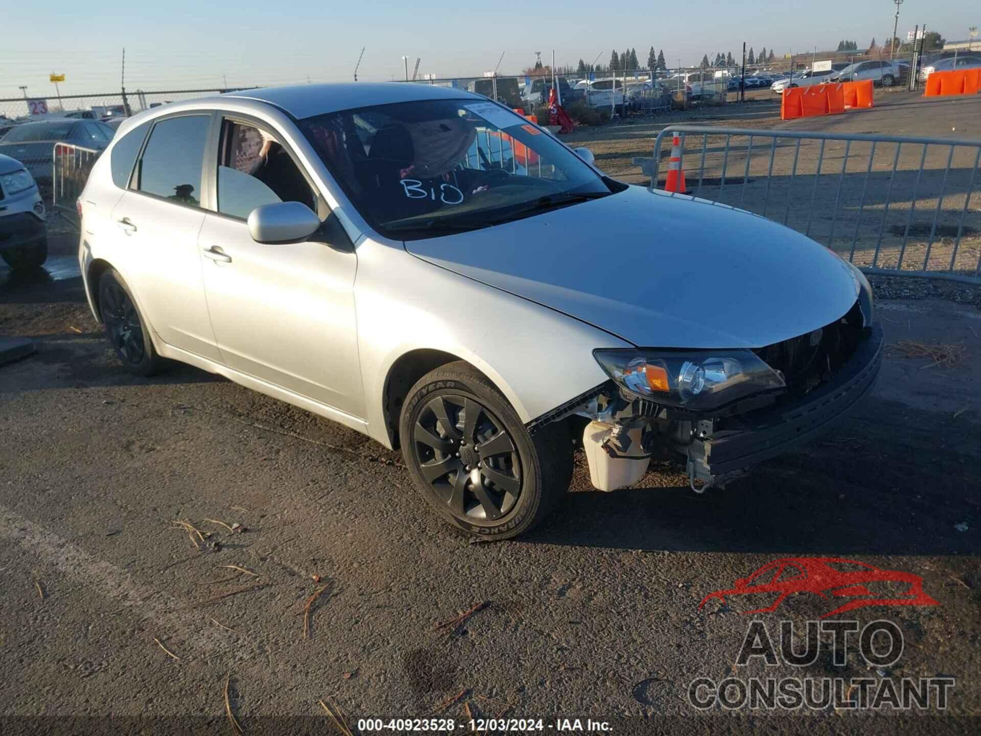 SUBARU IMPREZA 2009 - JF1GH616X9H817834