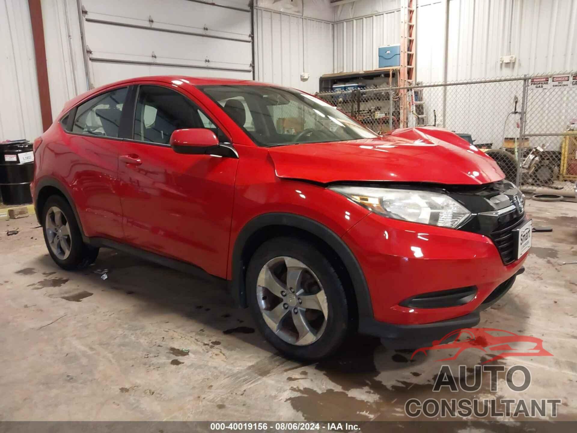 HONDA HR-V 2018 - 3CZRU6H39JG706176