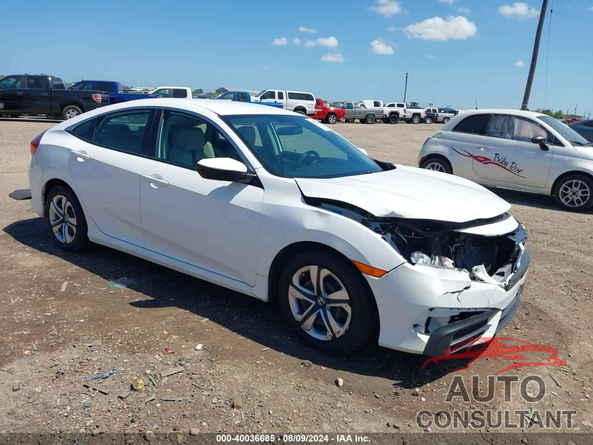 HONDA CIVIC 2017 - 19XFC2F55HE030842