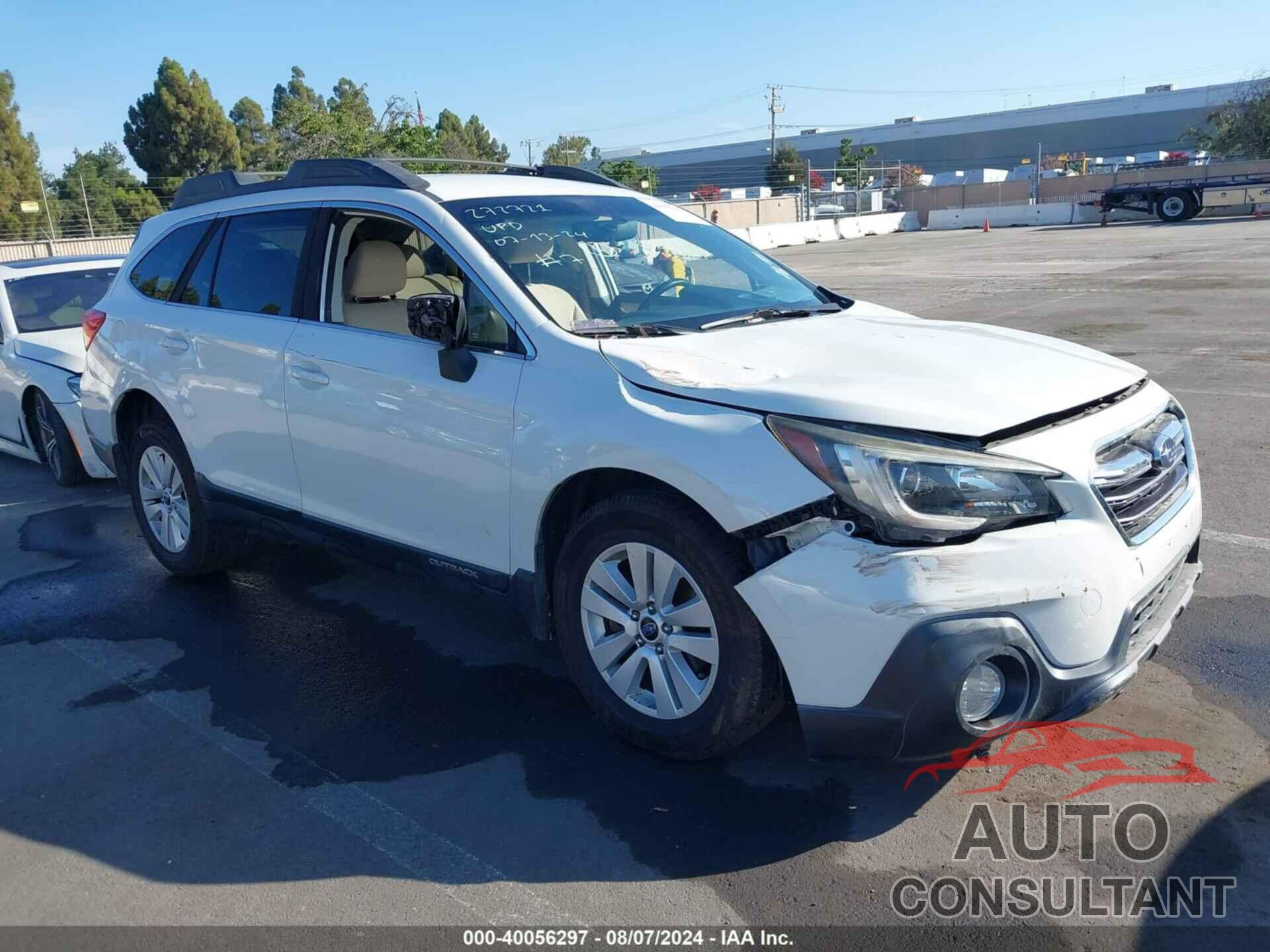 SUBARU OUTBACK 2018 - 4S4BSACC9J3304681
