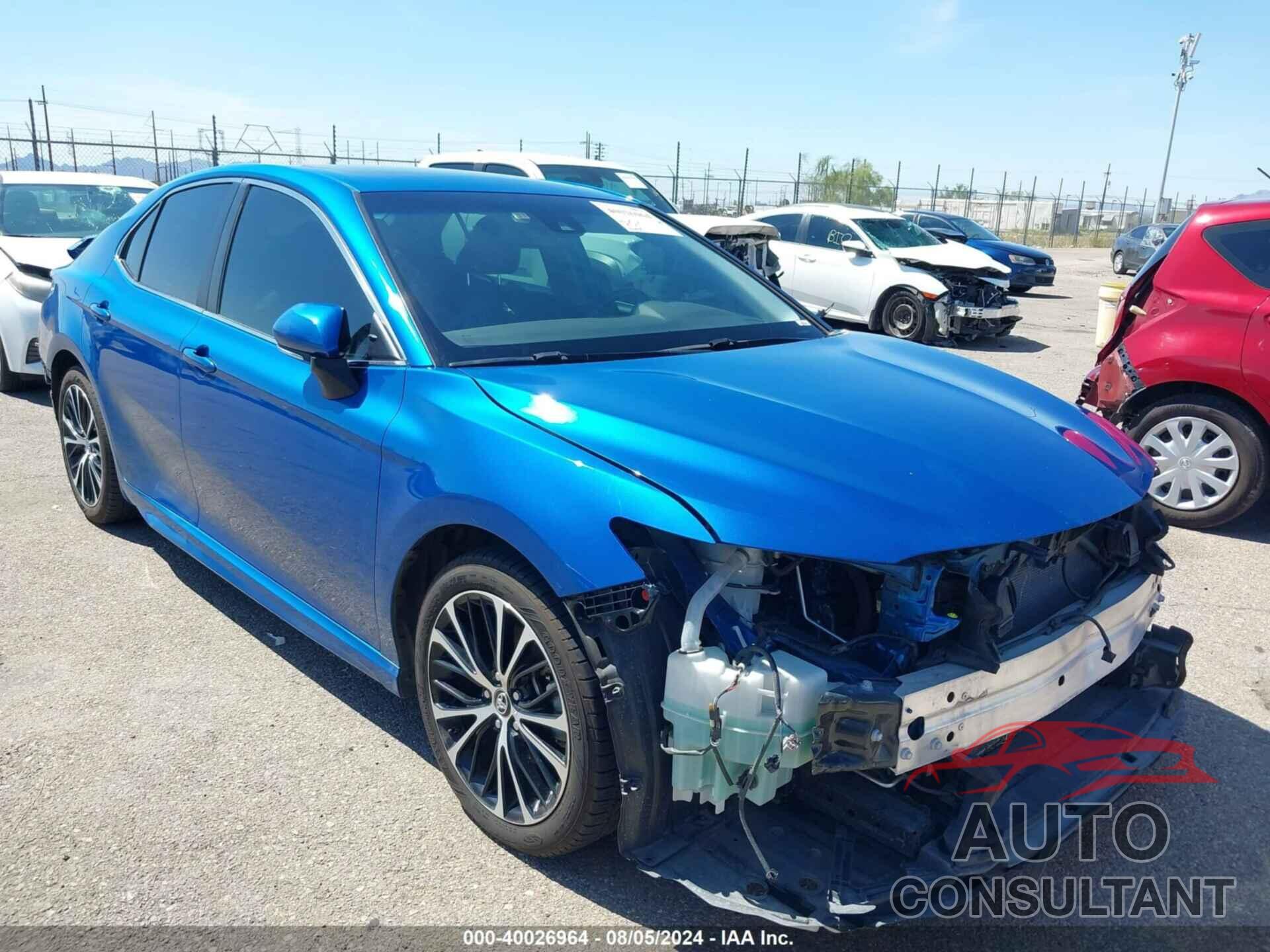 TOYOTA CAMRY 2019 - 4T1B11HK9KU202828