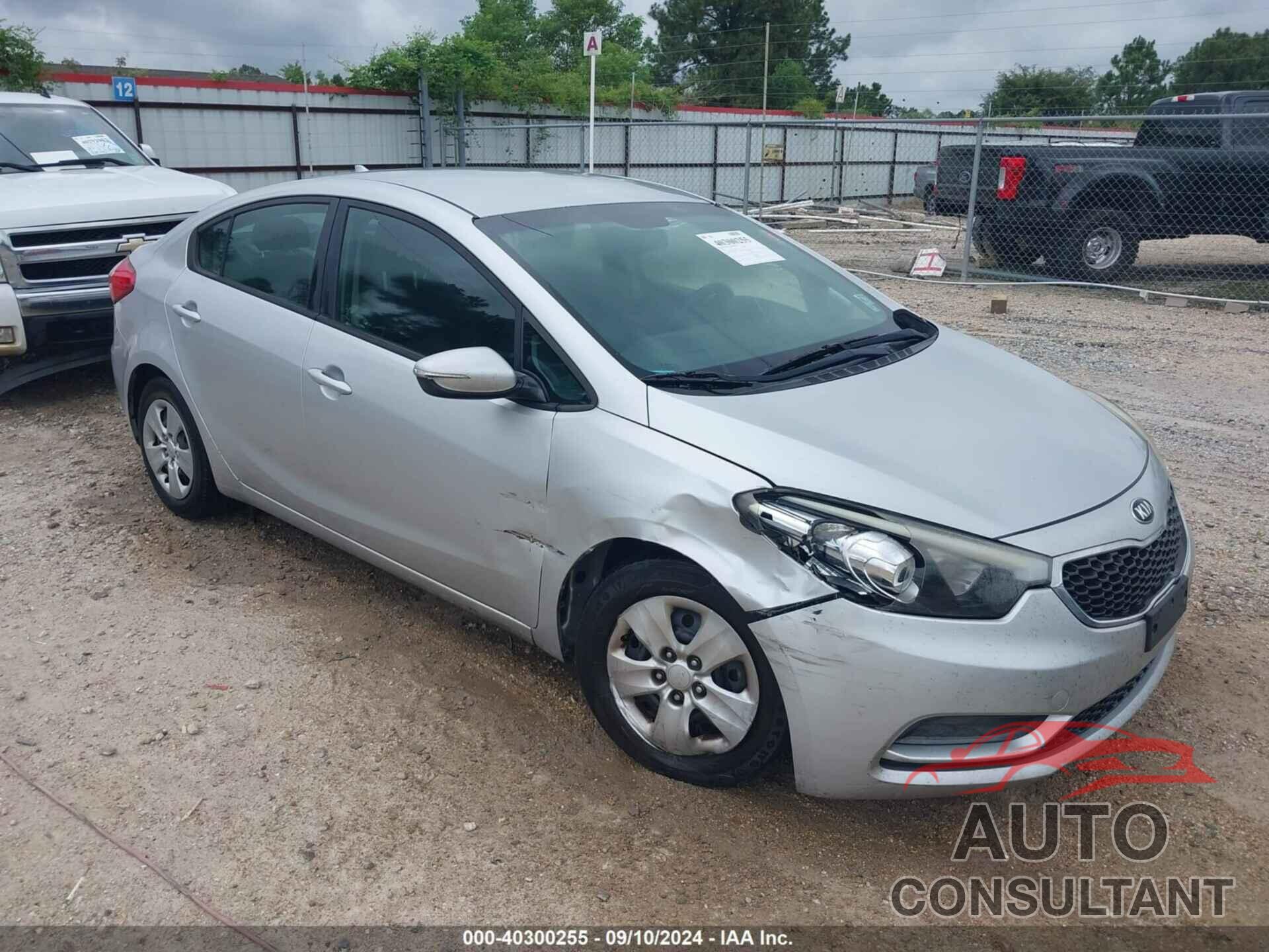 KIA FORTE 2016 - KNAFX4A64G5549596