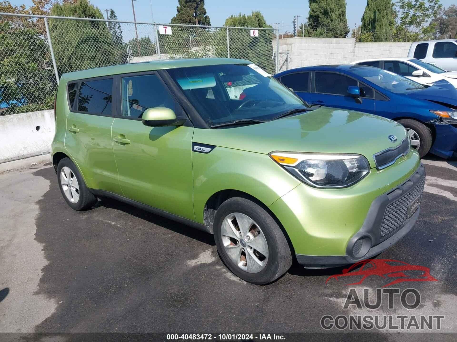 KIA SOUL 2016 - KNDJN2A24G7846246