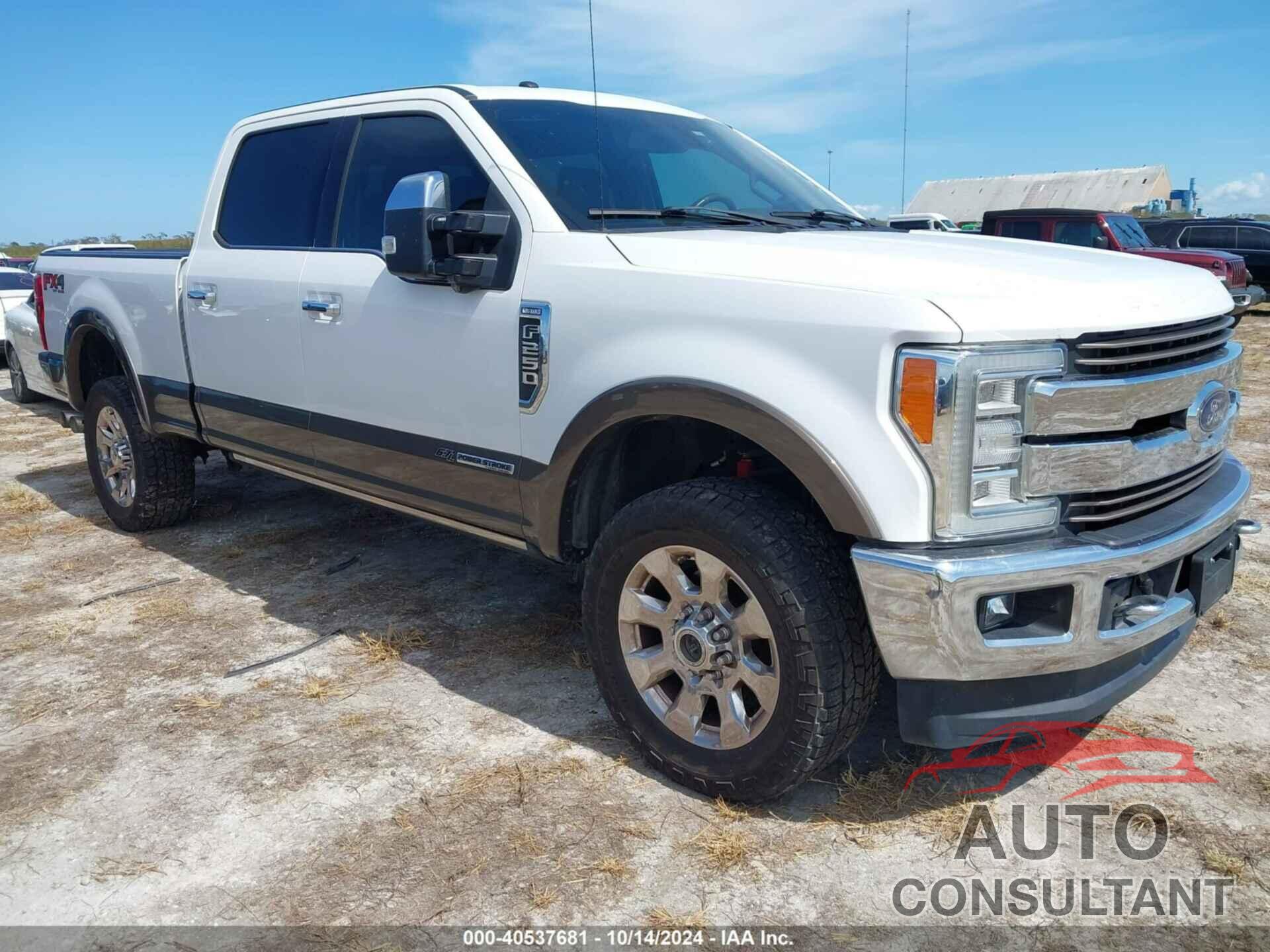 FORD F-250 2017 - 1FT7W2BT3HED15700