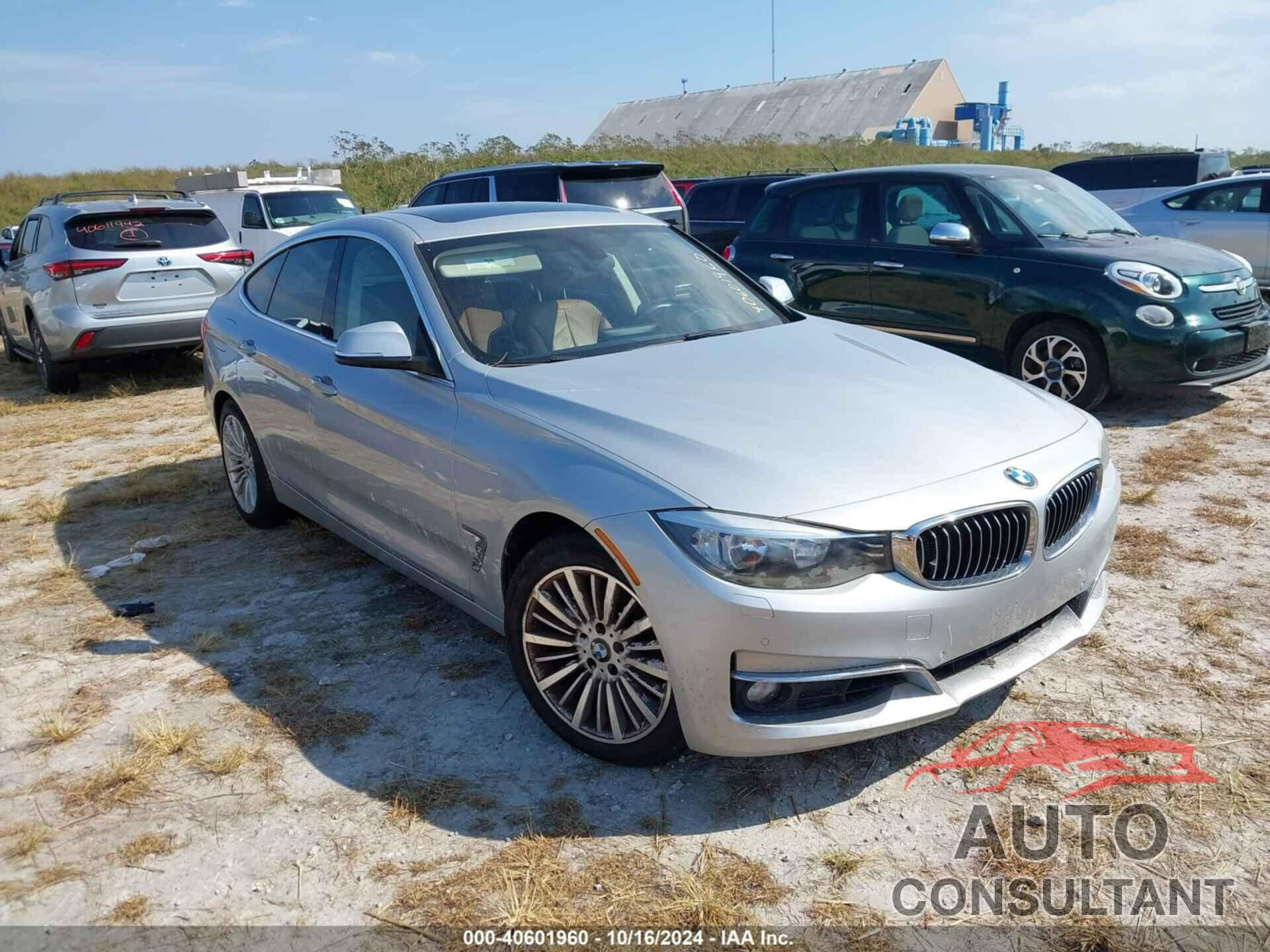 BMW 328I GRAN TURISMO 2014 - WBA3X5C57ED559121