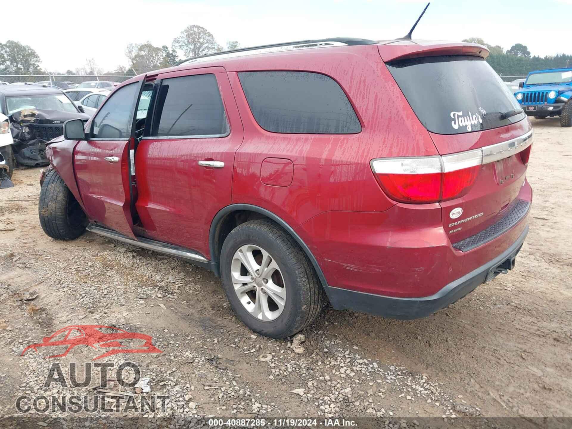 DODGE DURANGO 2013 - 1C4RDJDG3DC667917