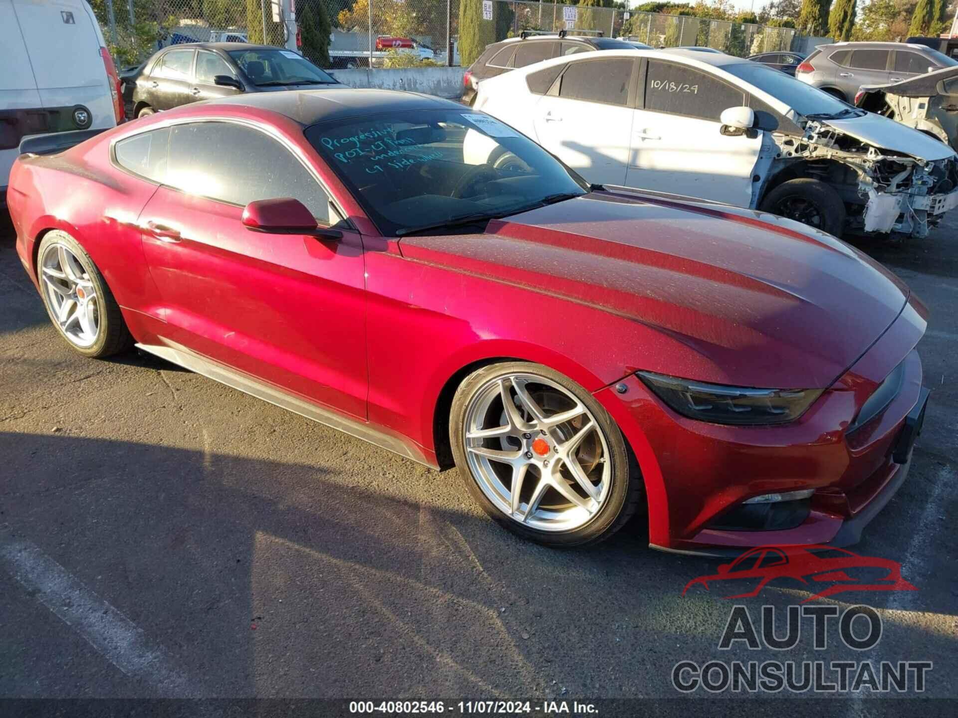 FORD MUSTANG 2015 - 1FA6P8TH6F5376743