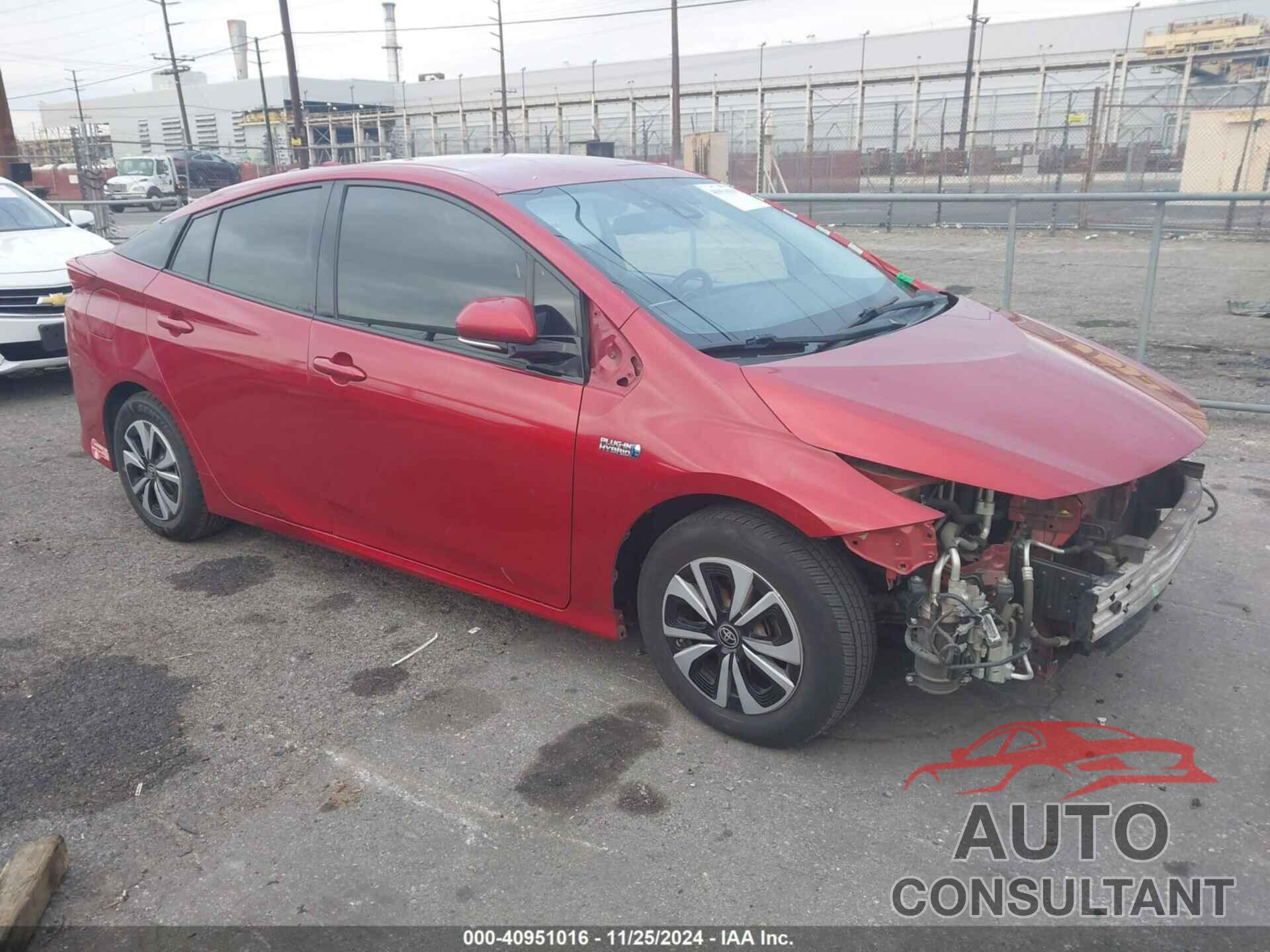 TOYOTA PRIUS PRIME 2017 - JTDKARFP6H3014462