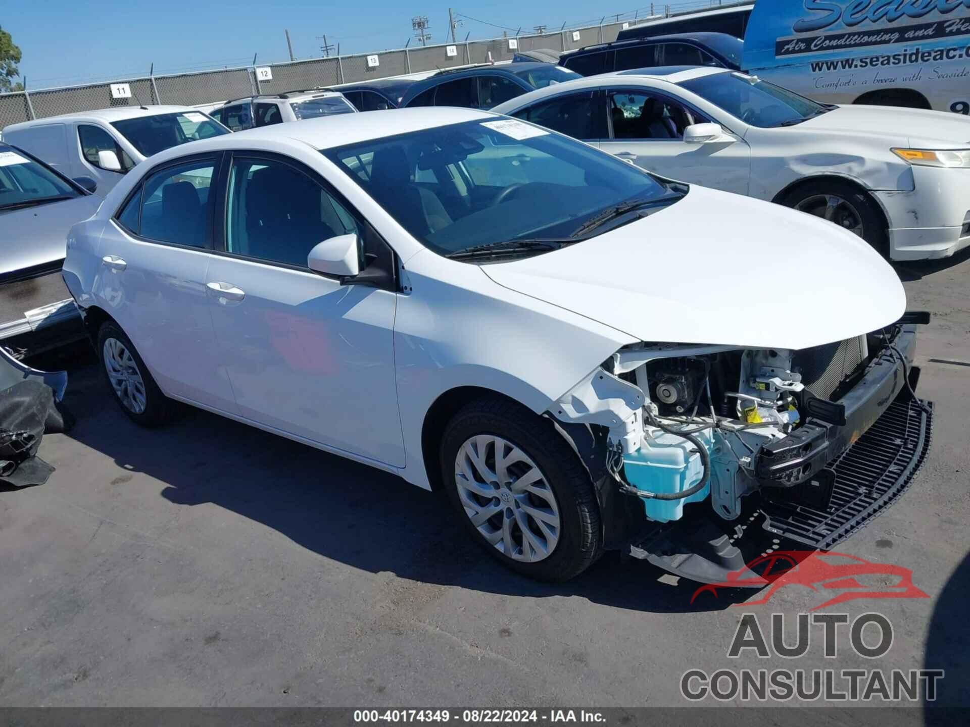 TOYOTA COROLLA 2018 - 2T1BURHE2JC012174