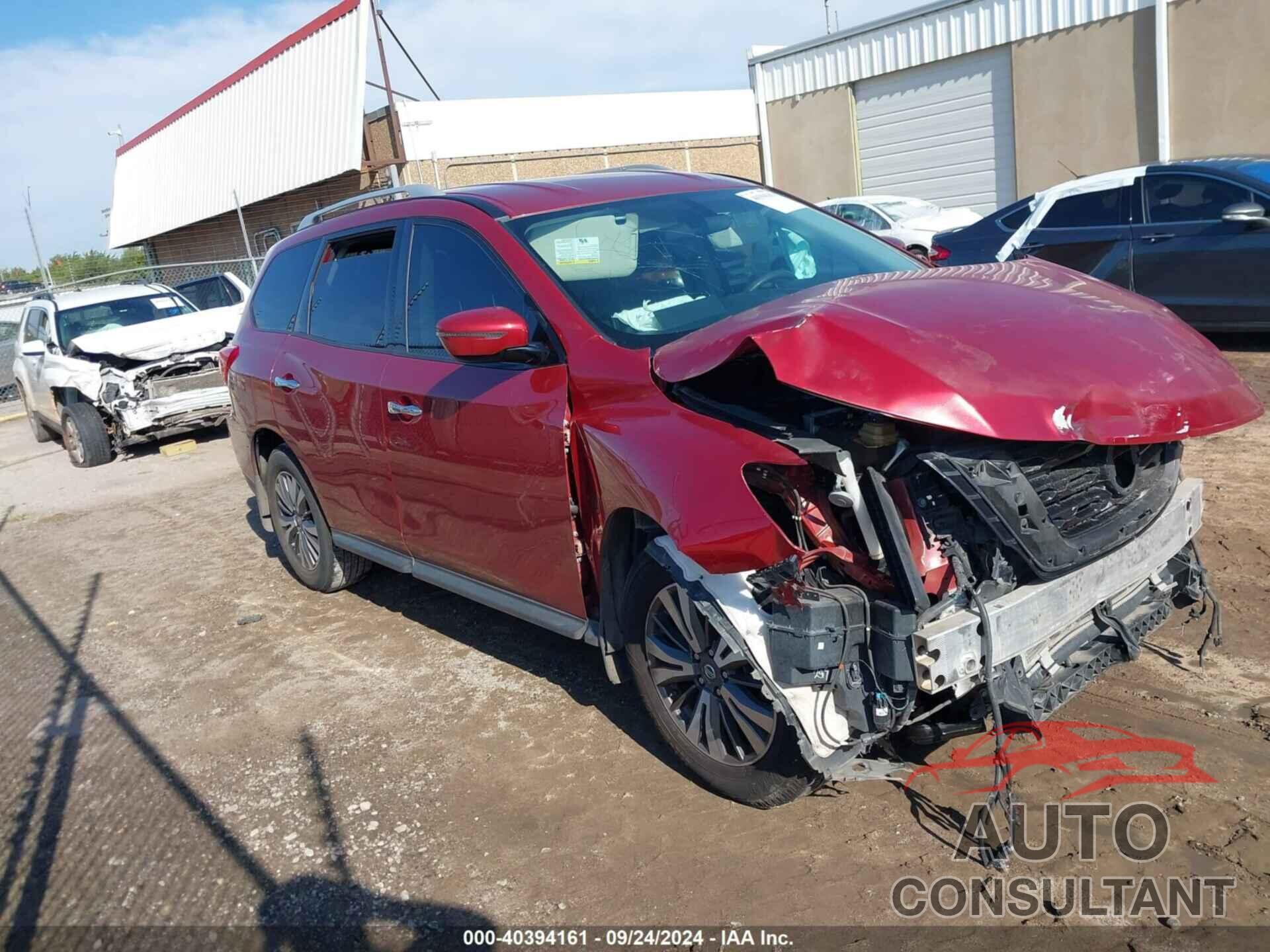 NISSAN PATHFINDER 2017 - 5N1DR2MN7HC612372