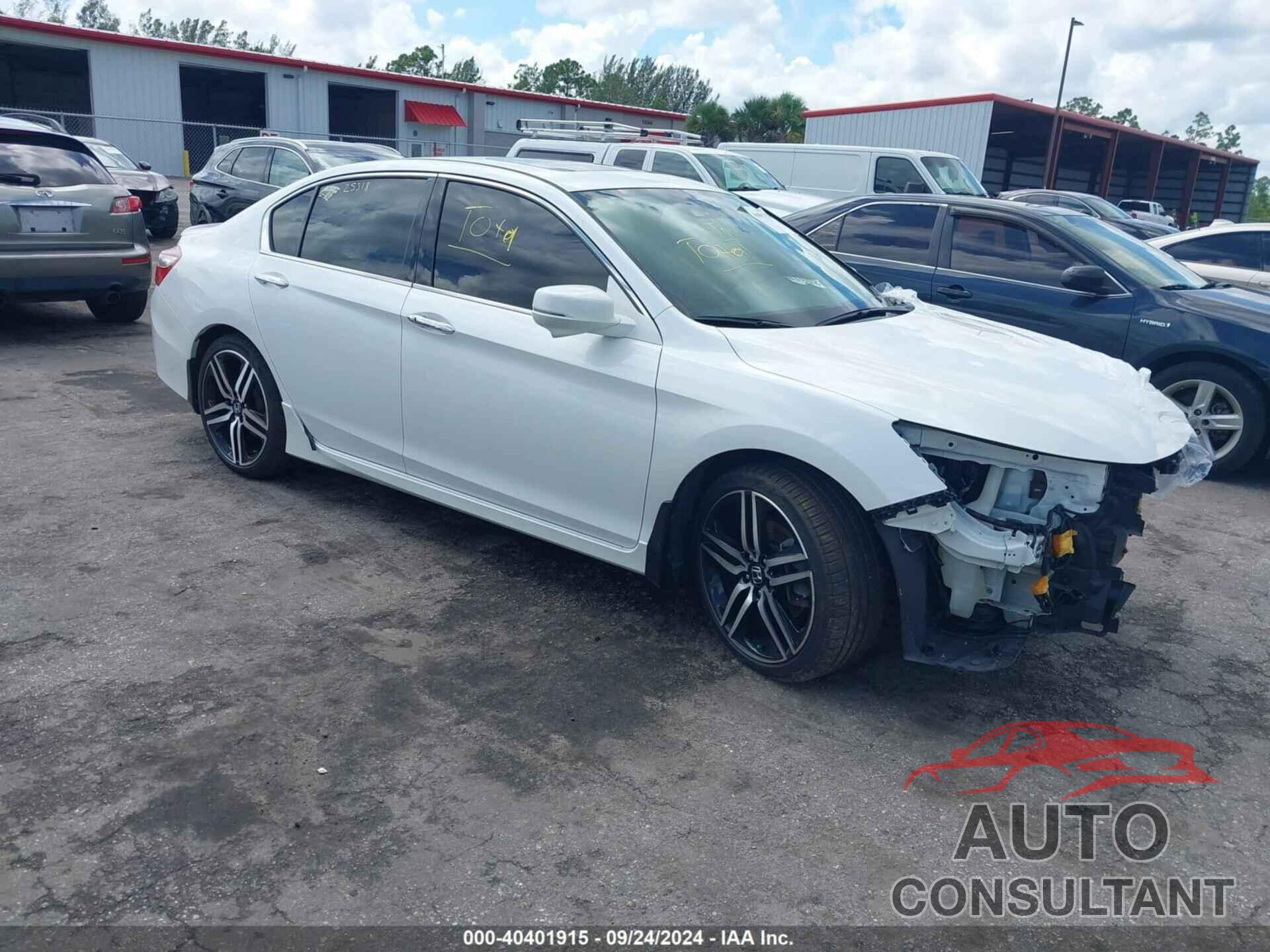 HONDA ACCORD 2016 - 1HGCR3F9XGA026105