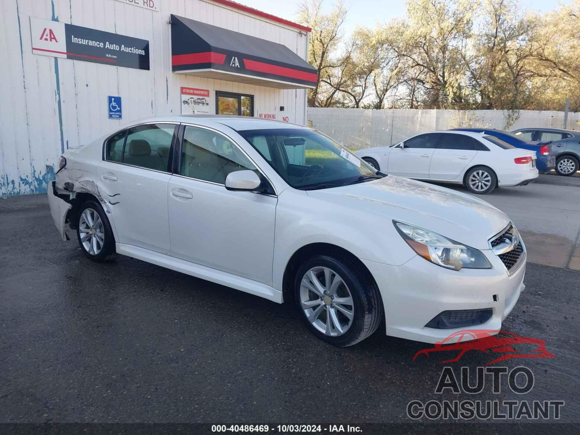 SUBARU LEGACY 2013 - 4S3BMBB69D3044125