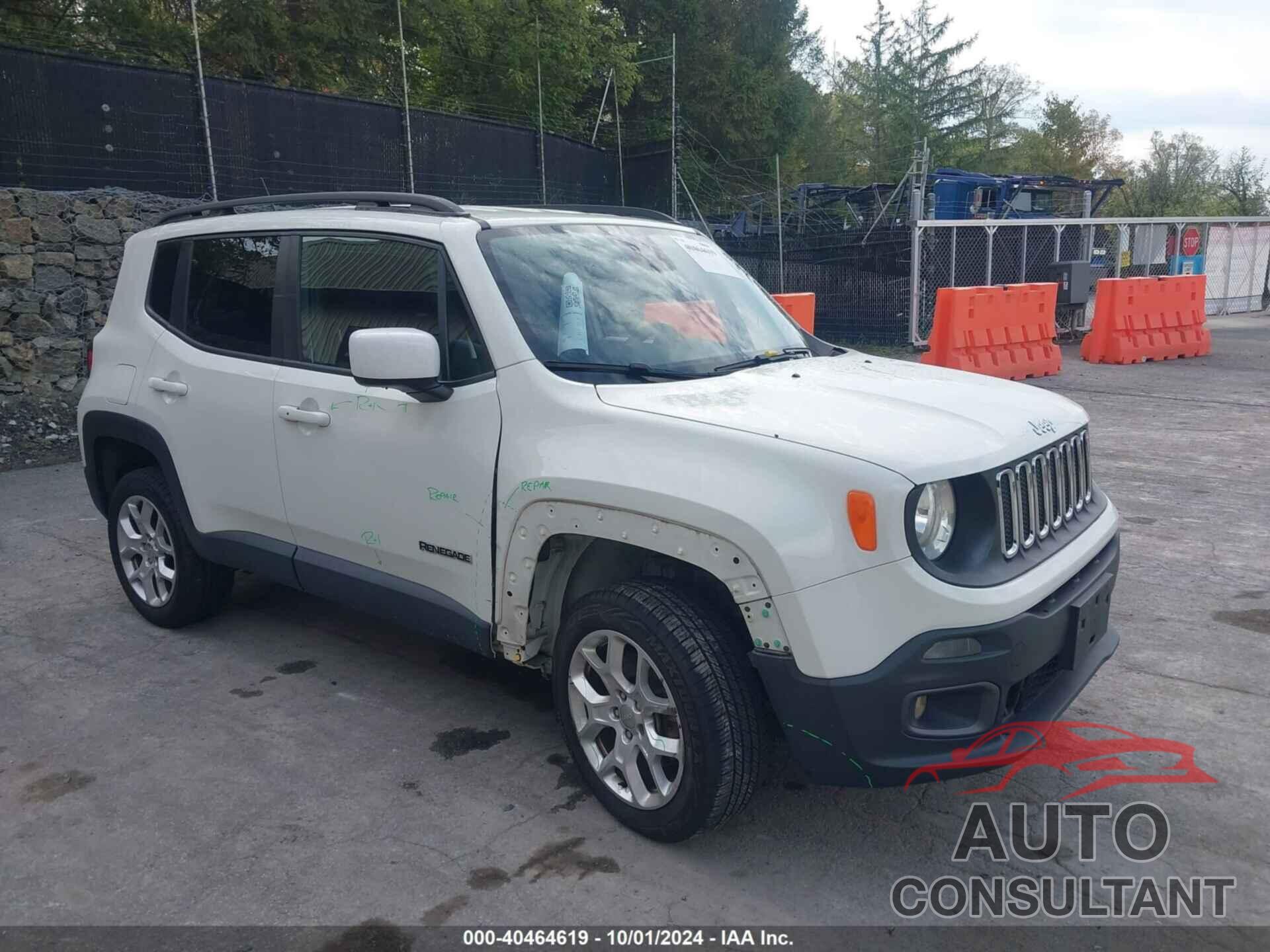 JEEP RENEGADE 2016 - ZACCJBBT6GPE07435