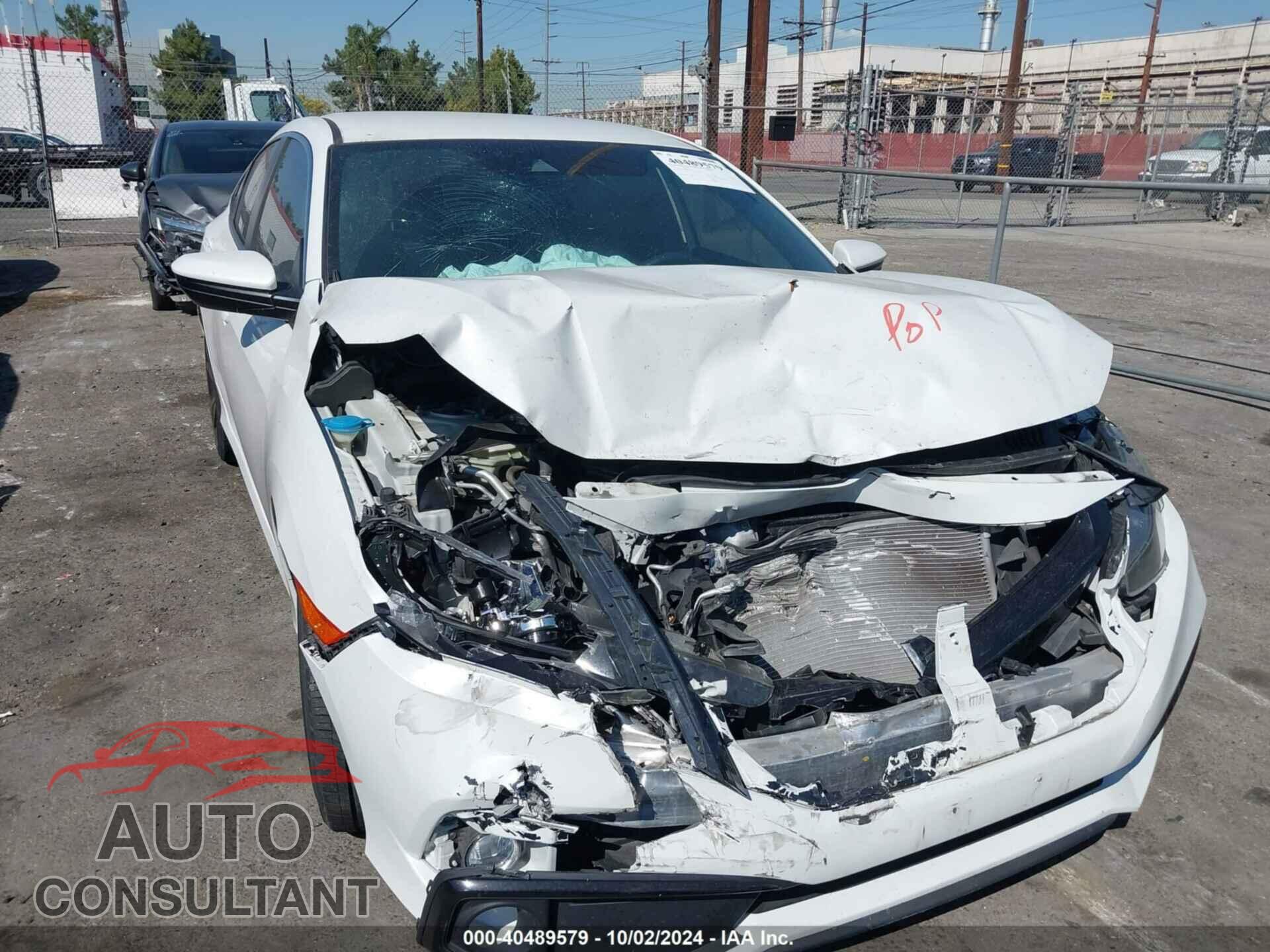 HONDA CIVIC 2019 - 2HGFC2F88KH505973
